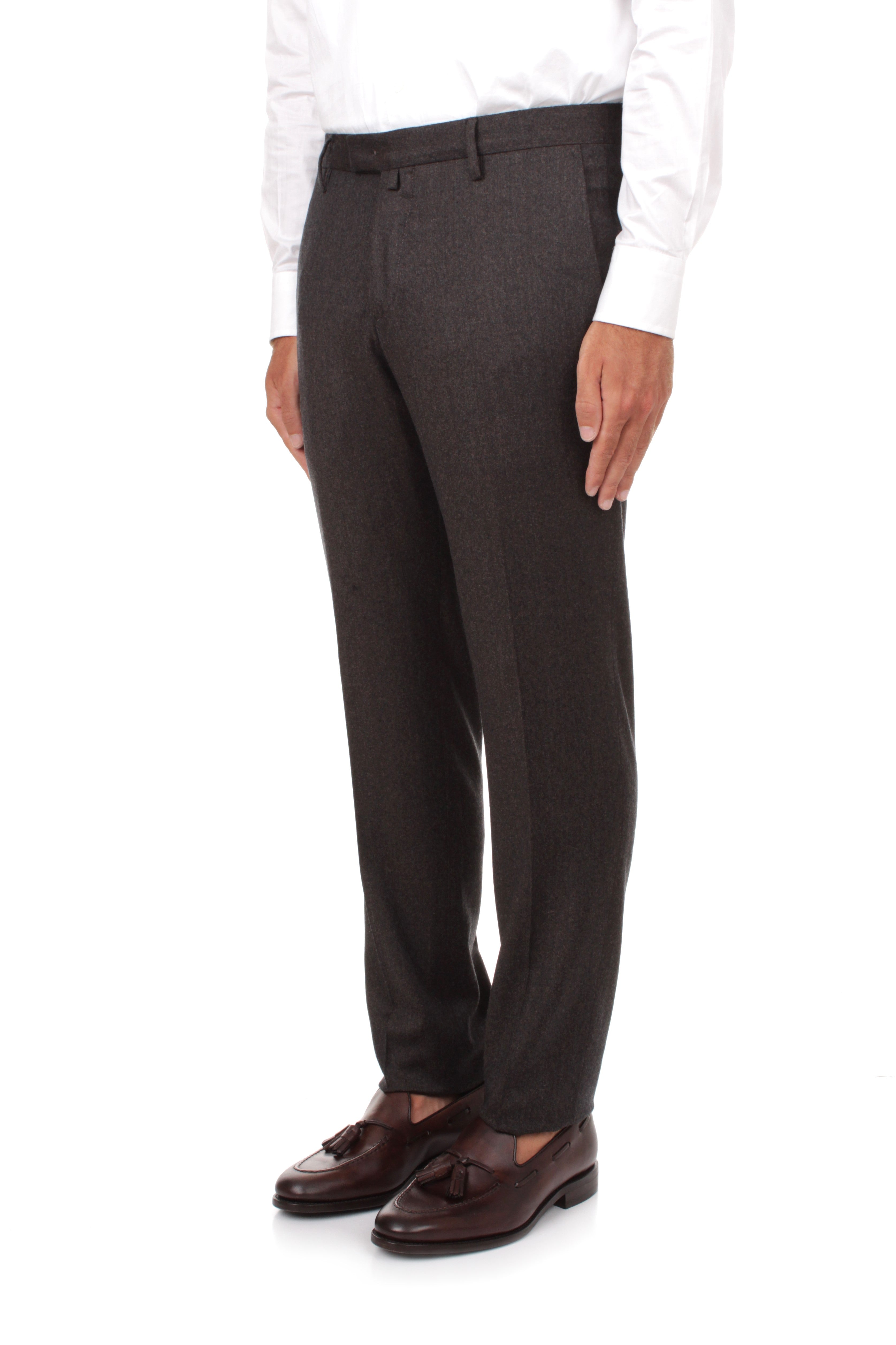 PANTALONI Marrone Briglia