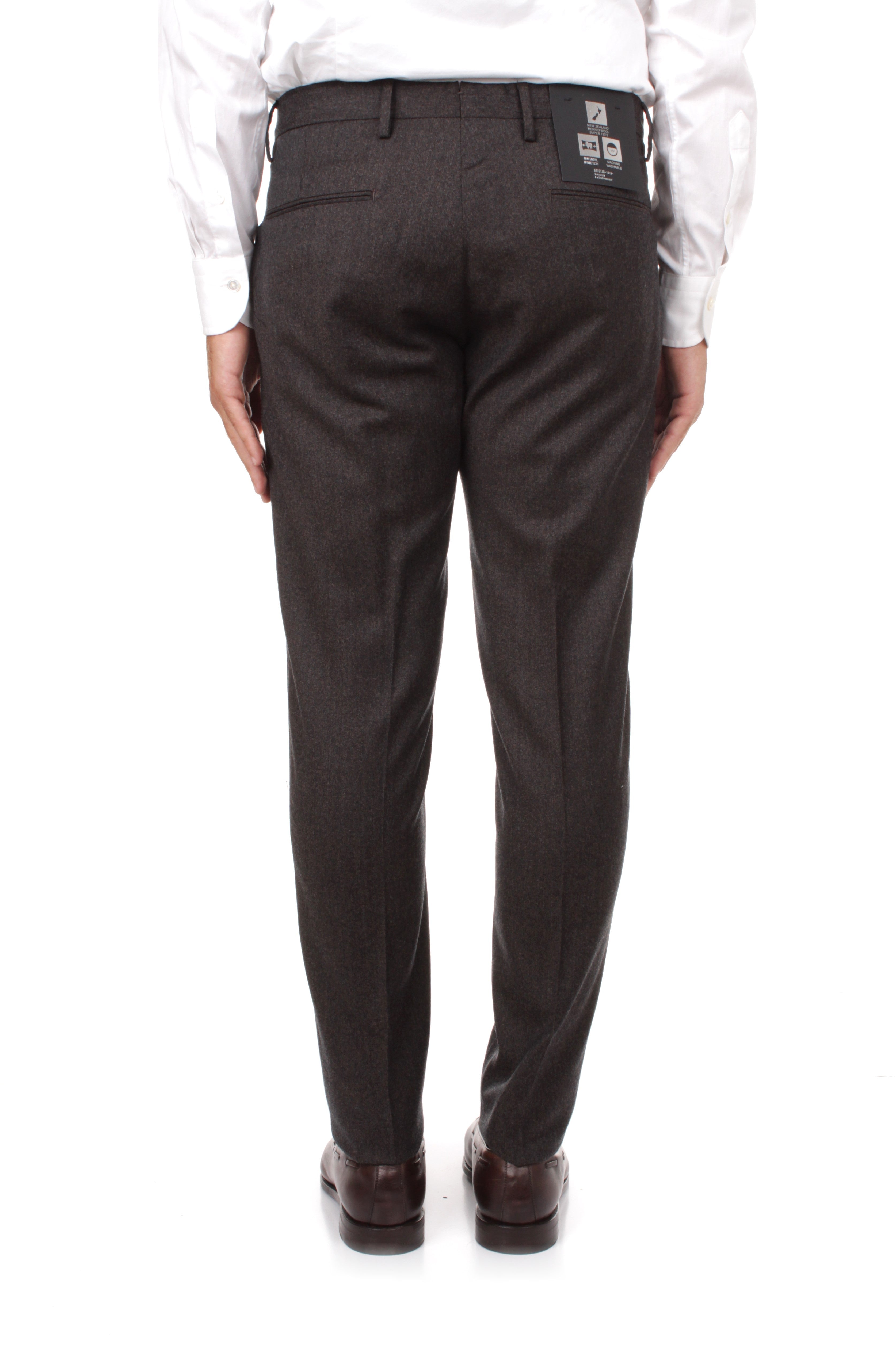 PANTALONI Marrone Briglia