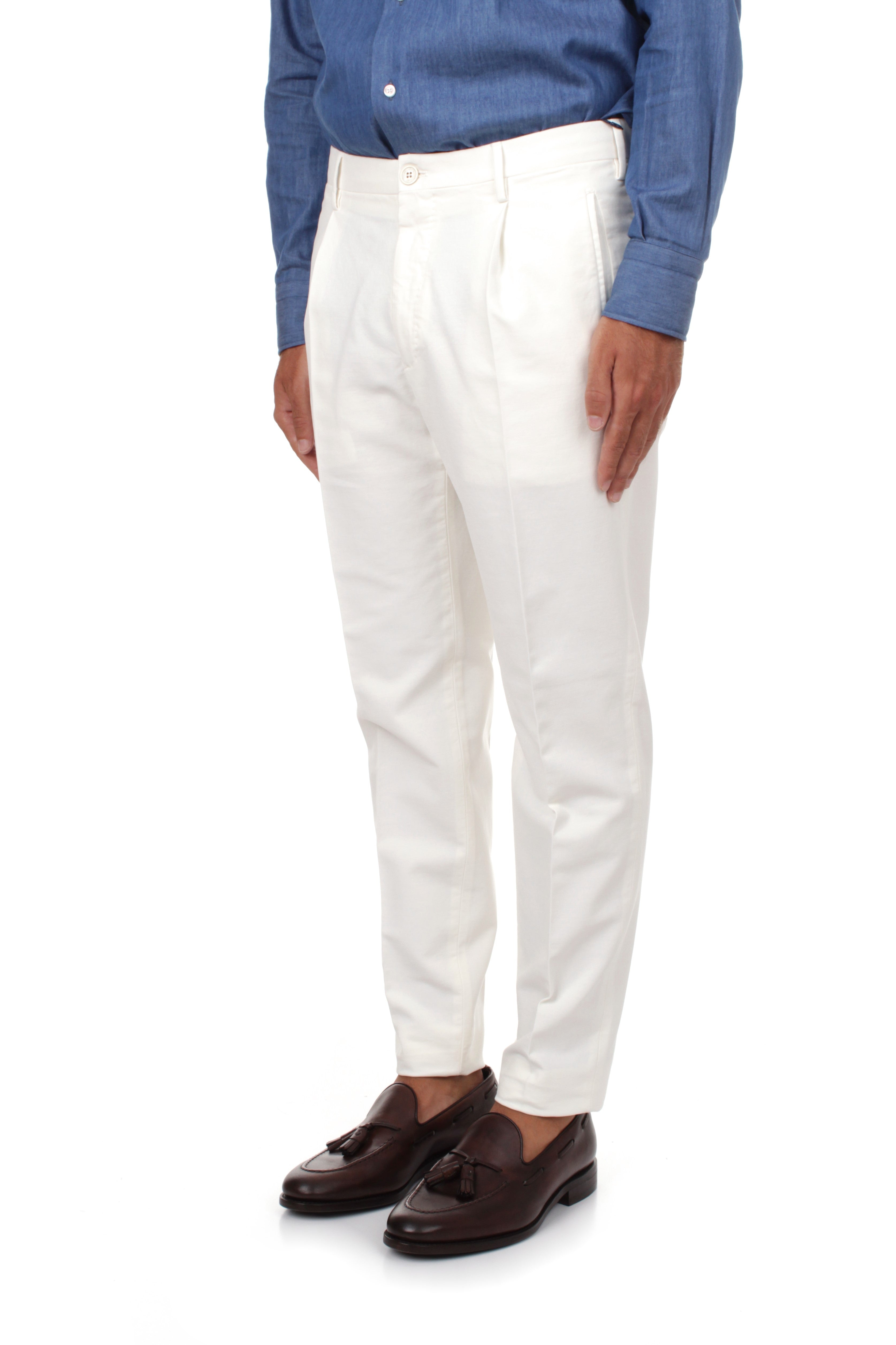 PANTALONI Bianco Incotex