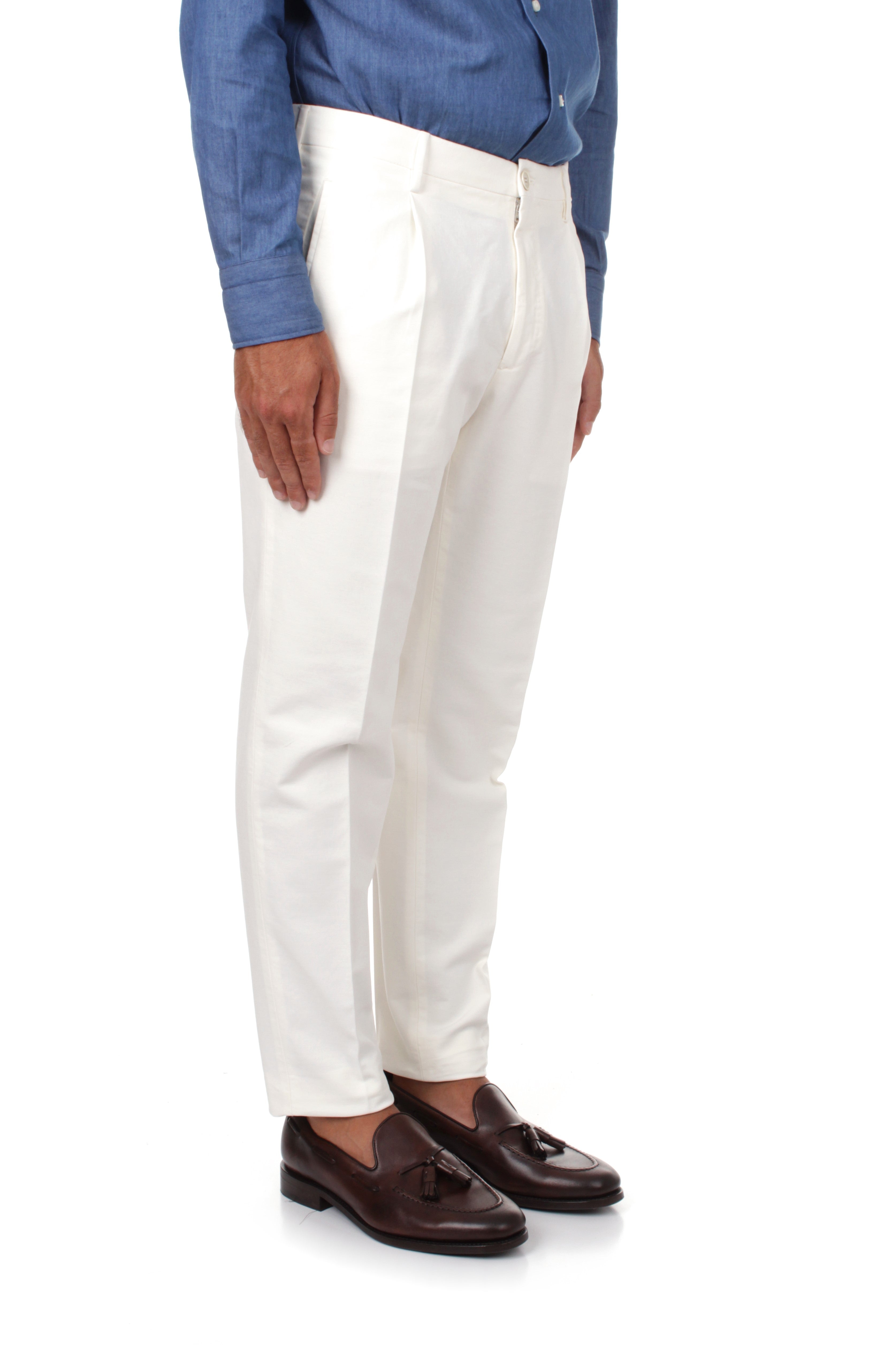 PANTALONI Bianco Incotex