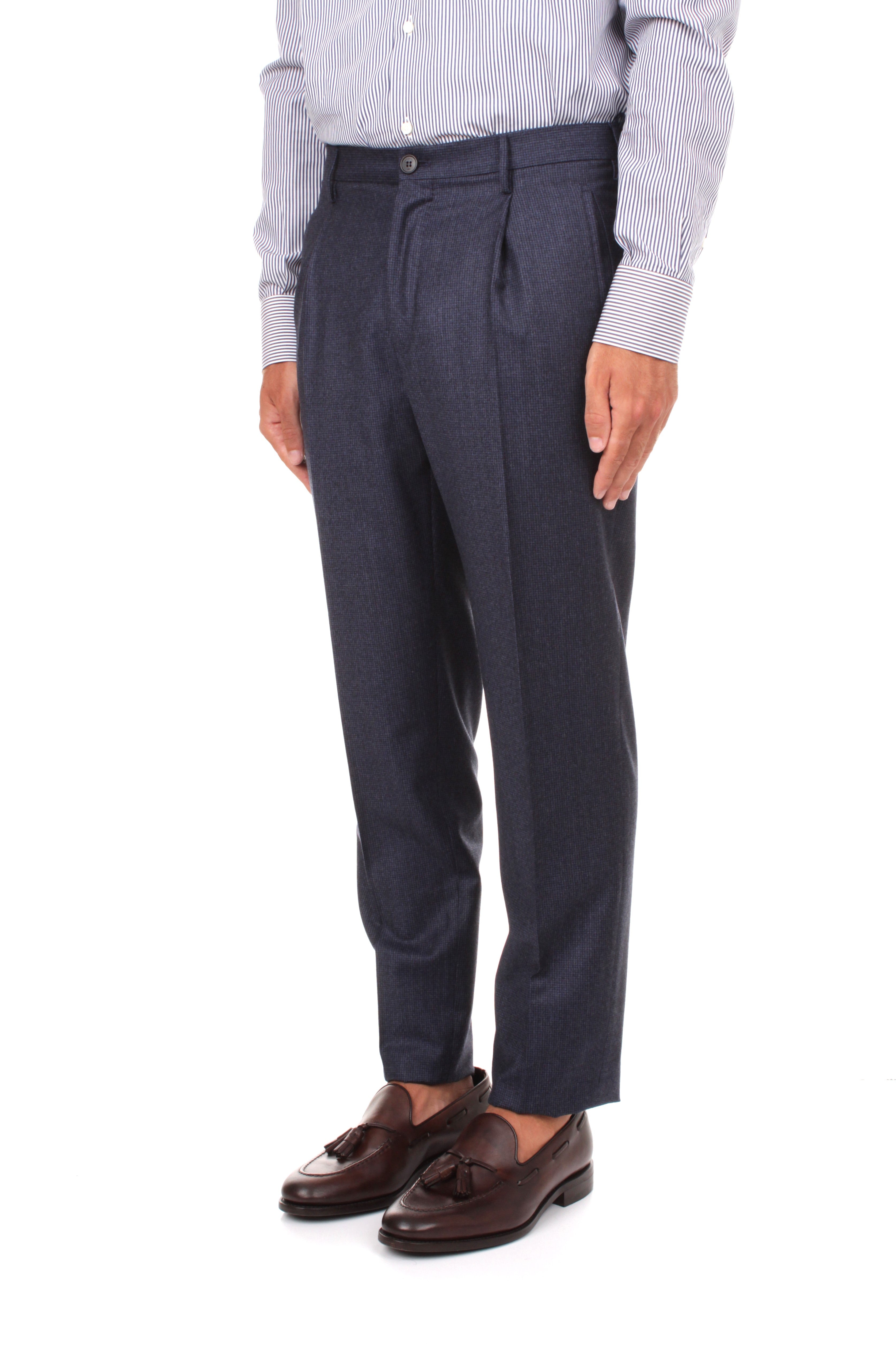 PANTALONI Blu Incotex