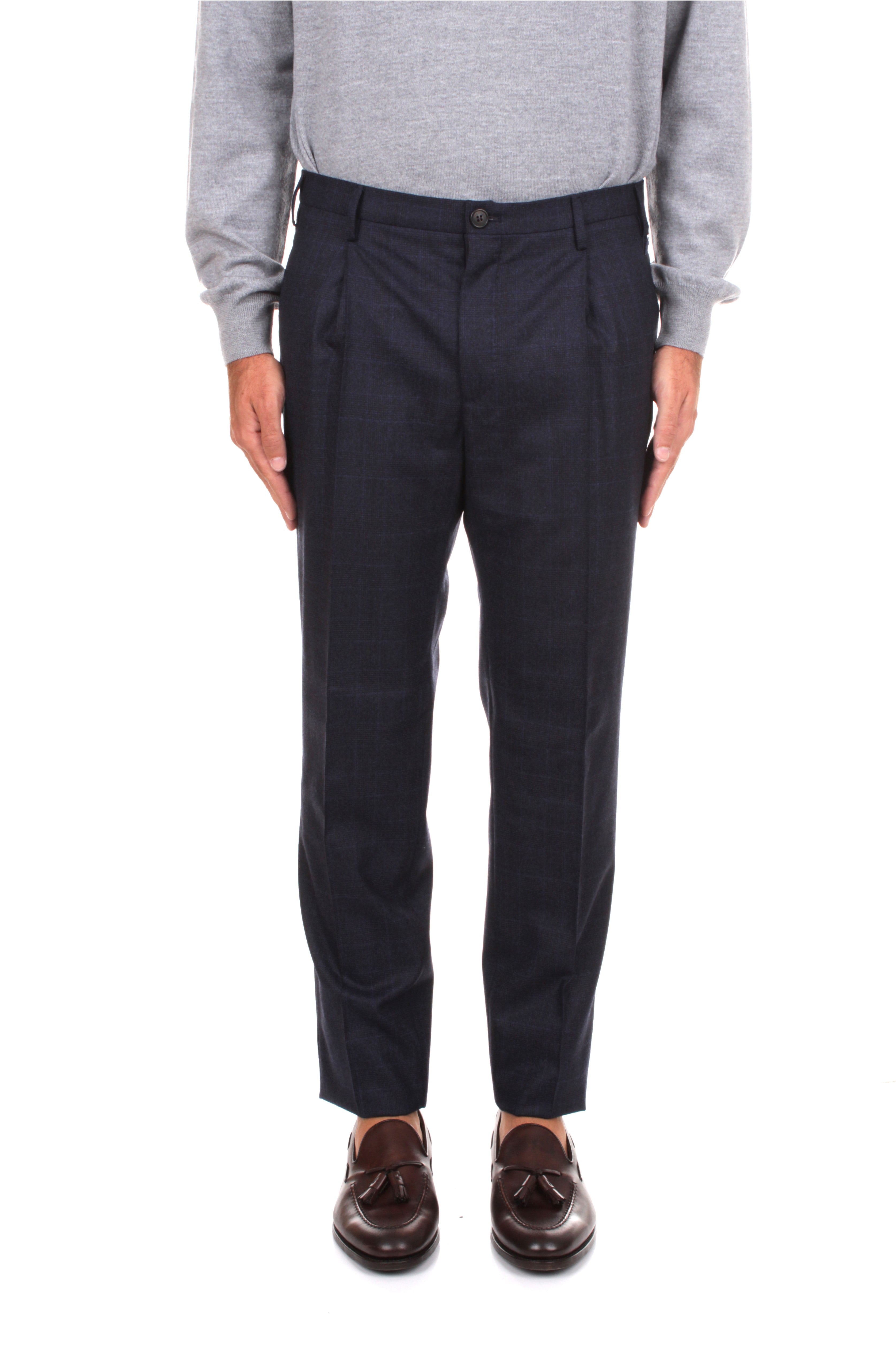 PANTALONI Blu Incotex