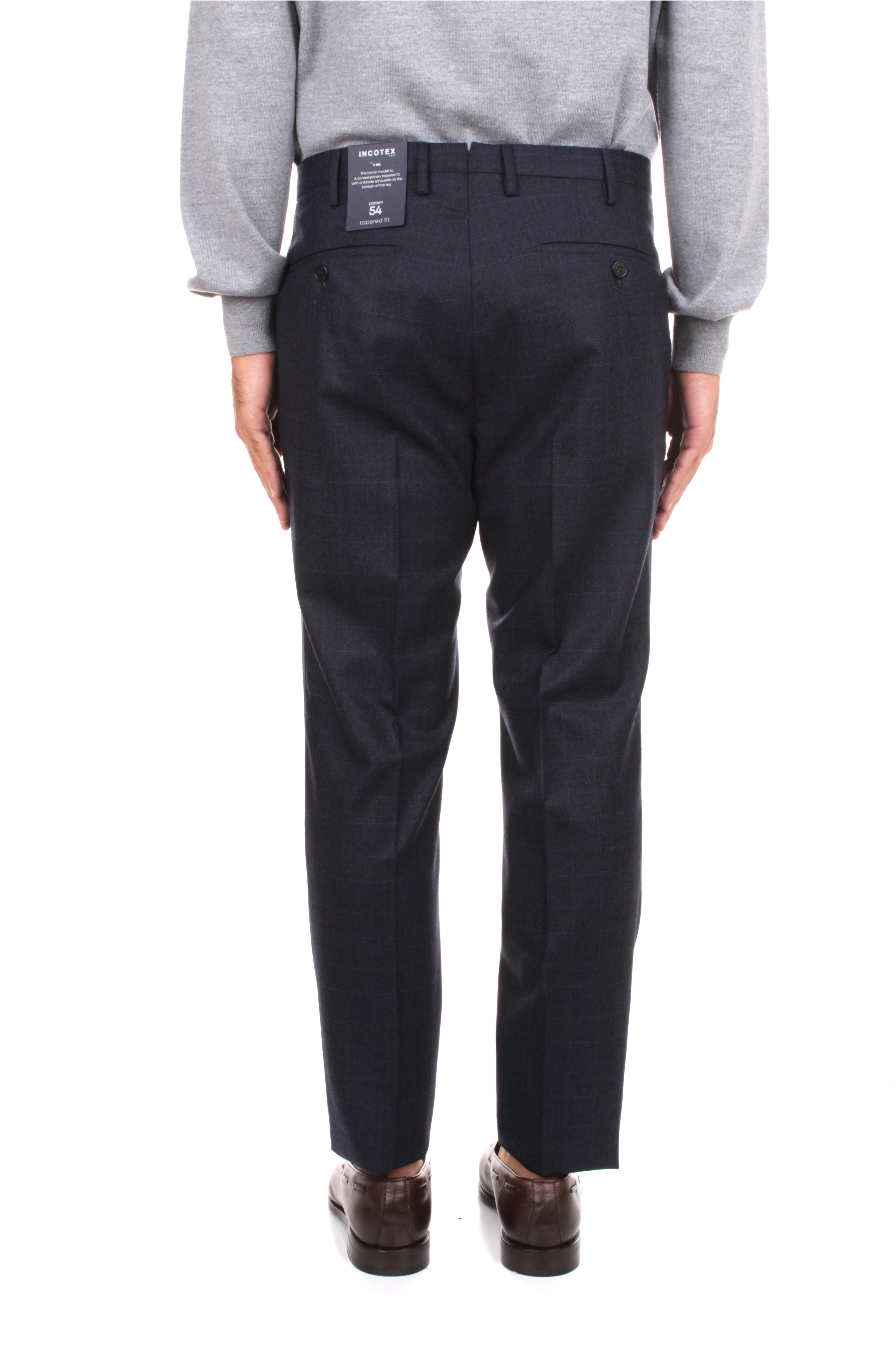 PANTALONI Blu Incotex