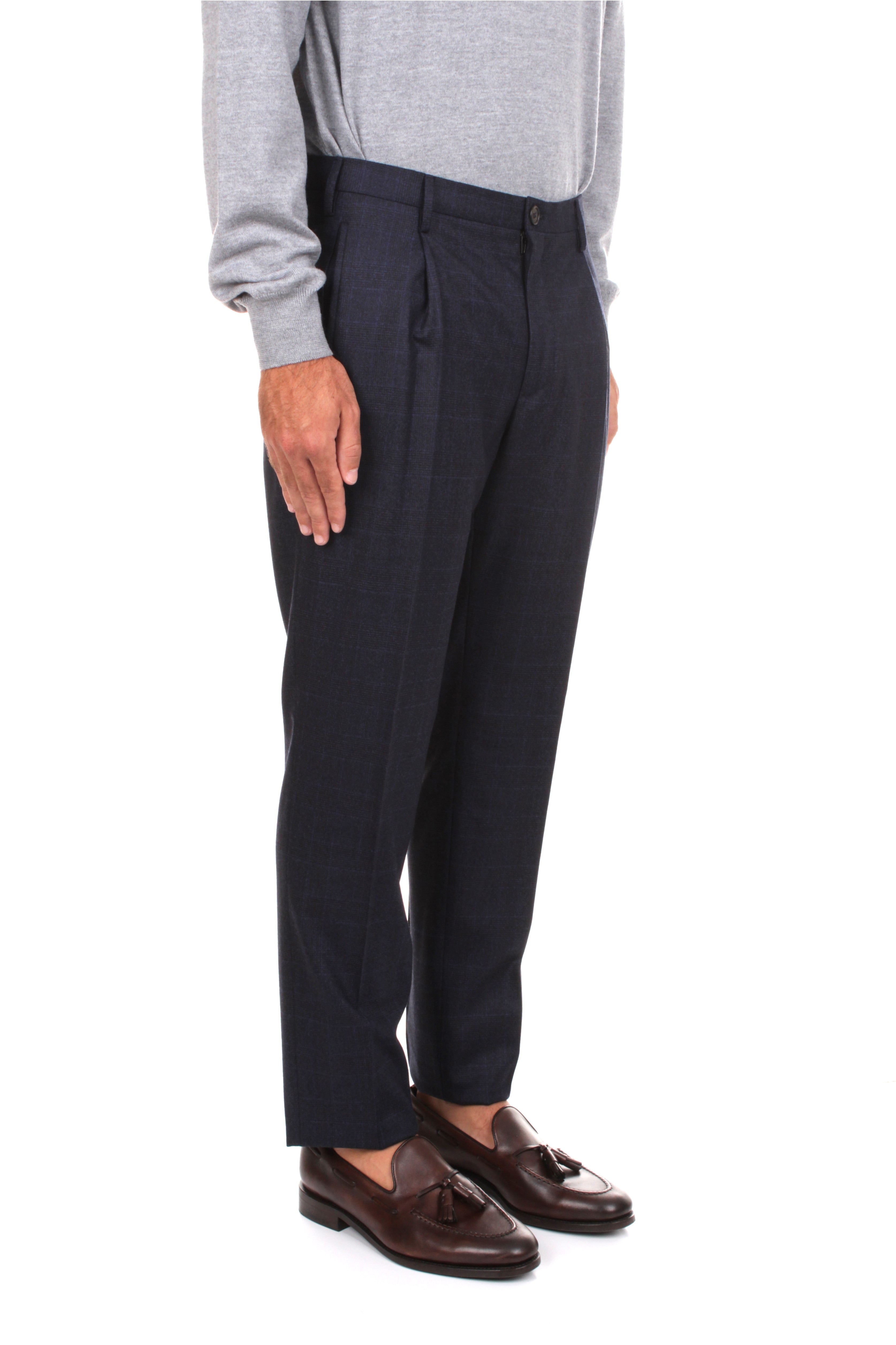 PANTALONI Blu Incotex