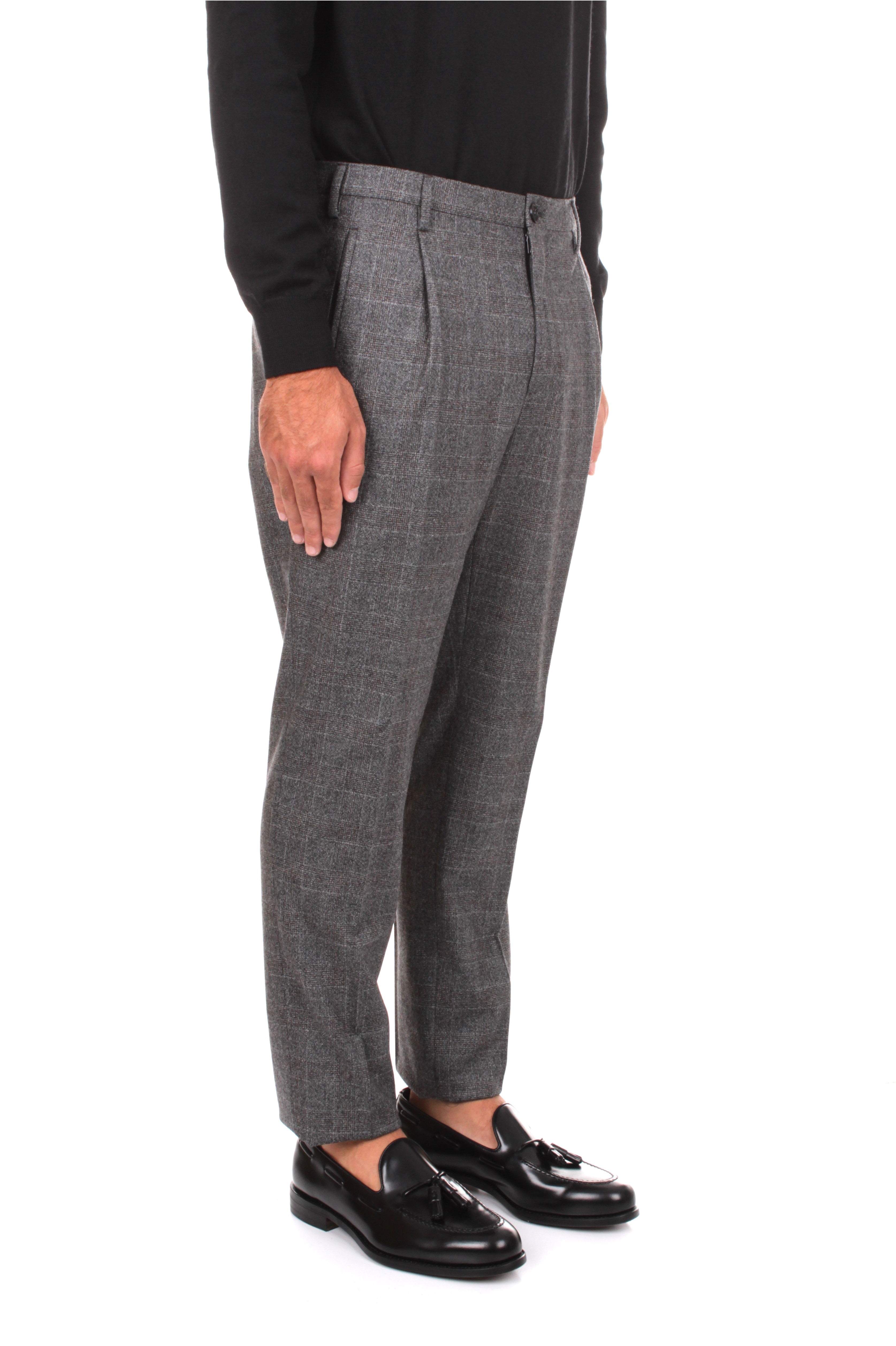 PANTALONI Grigio Incotex