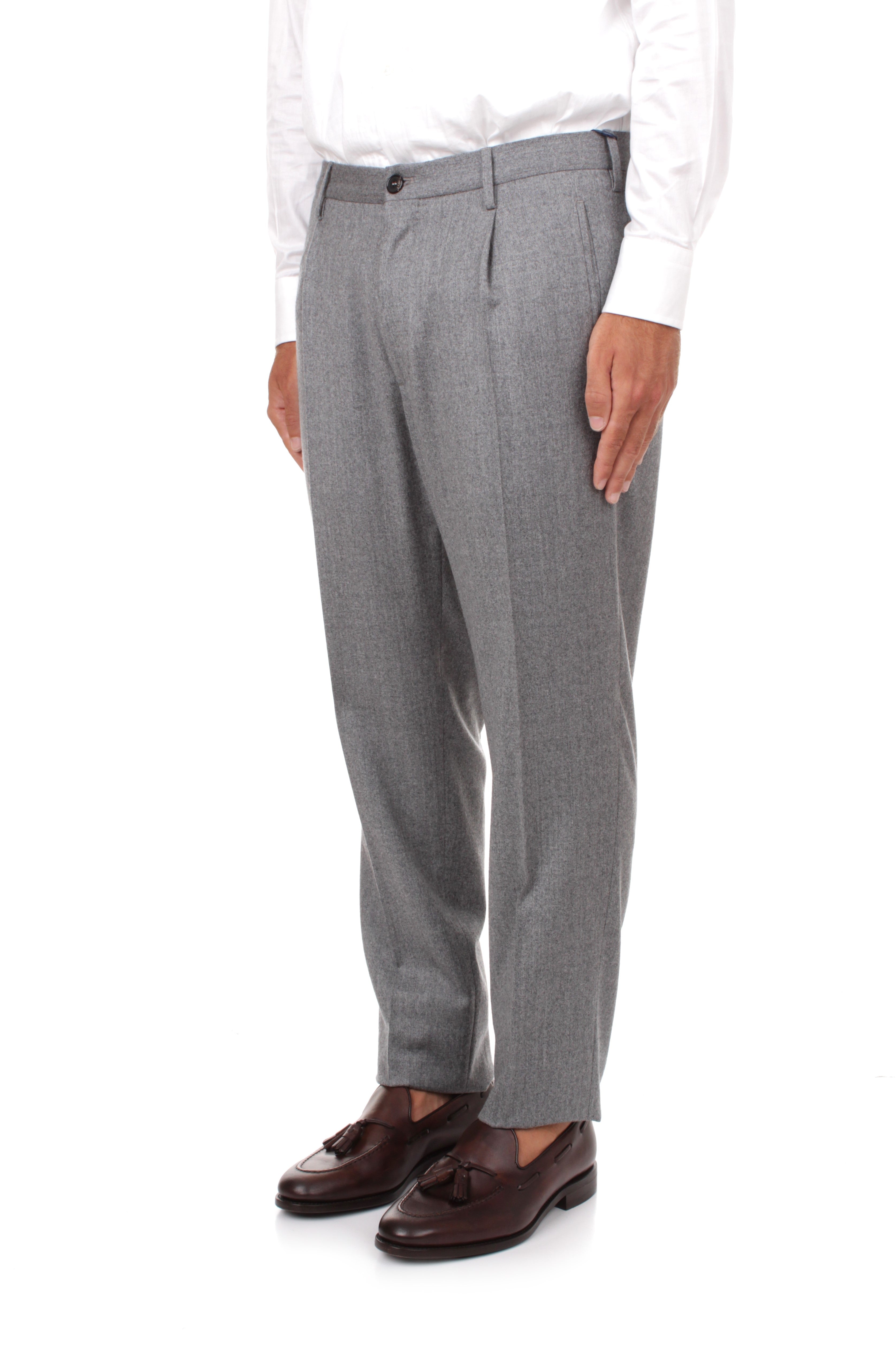 PANTALONI Grigio Incotex