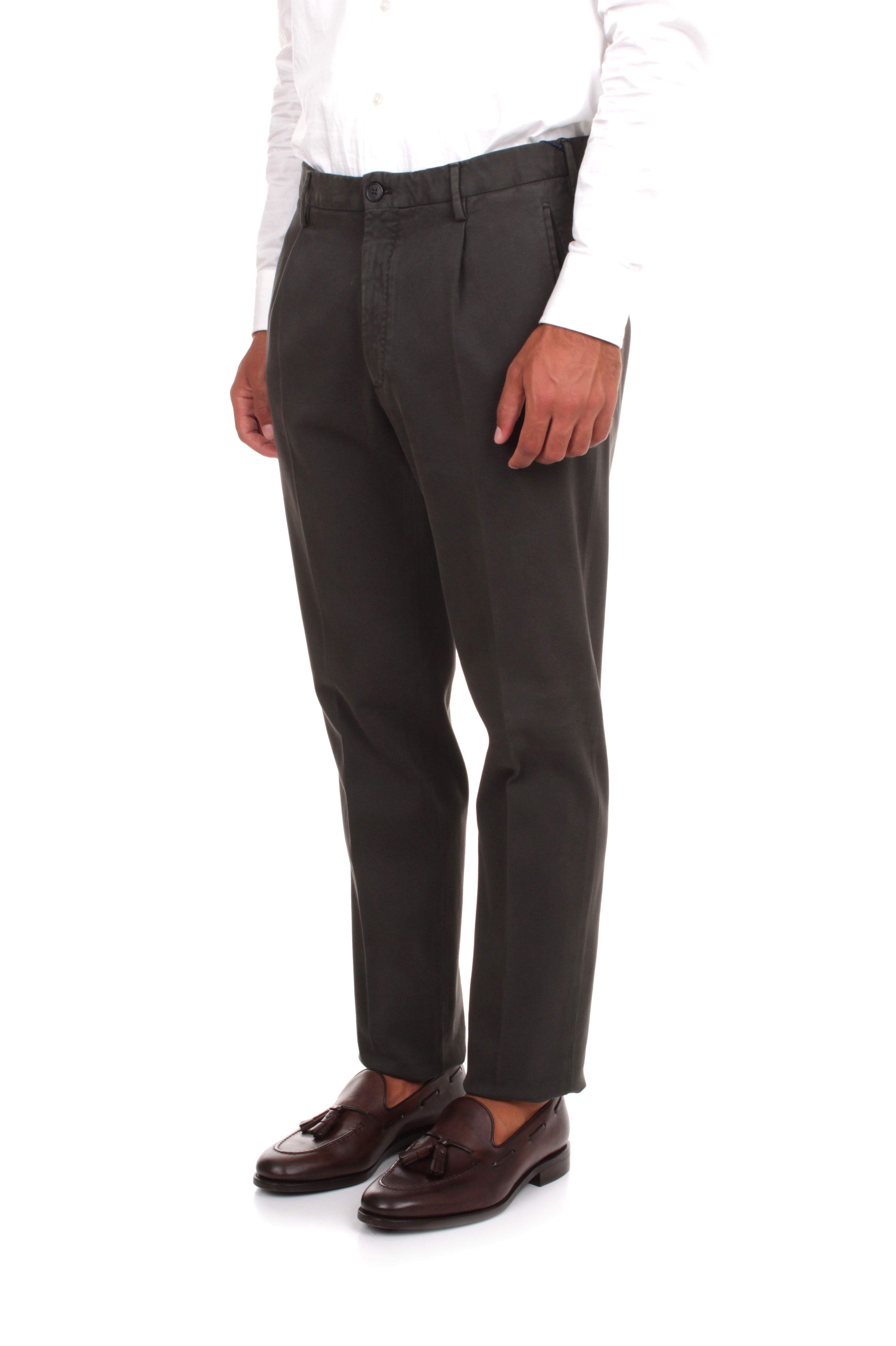 PANTALONI Grigio Incotex