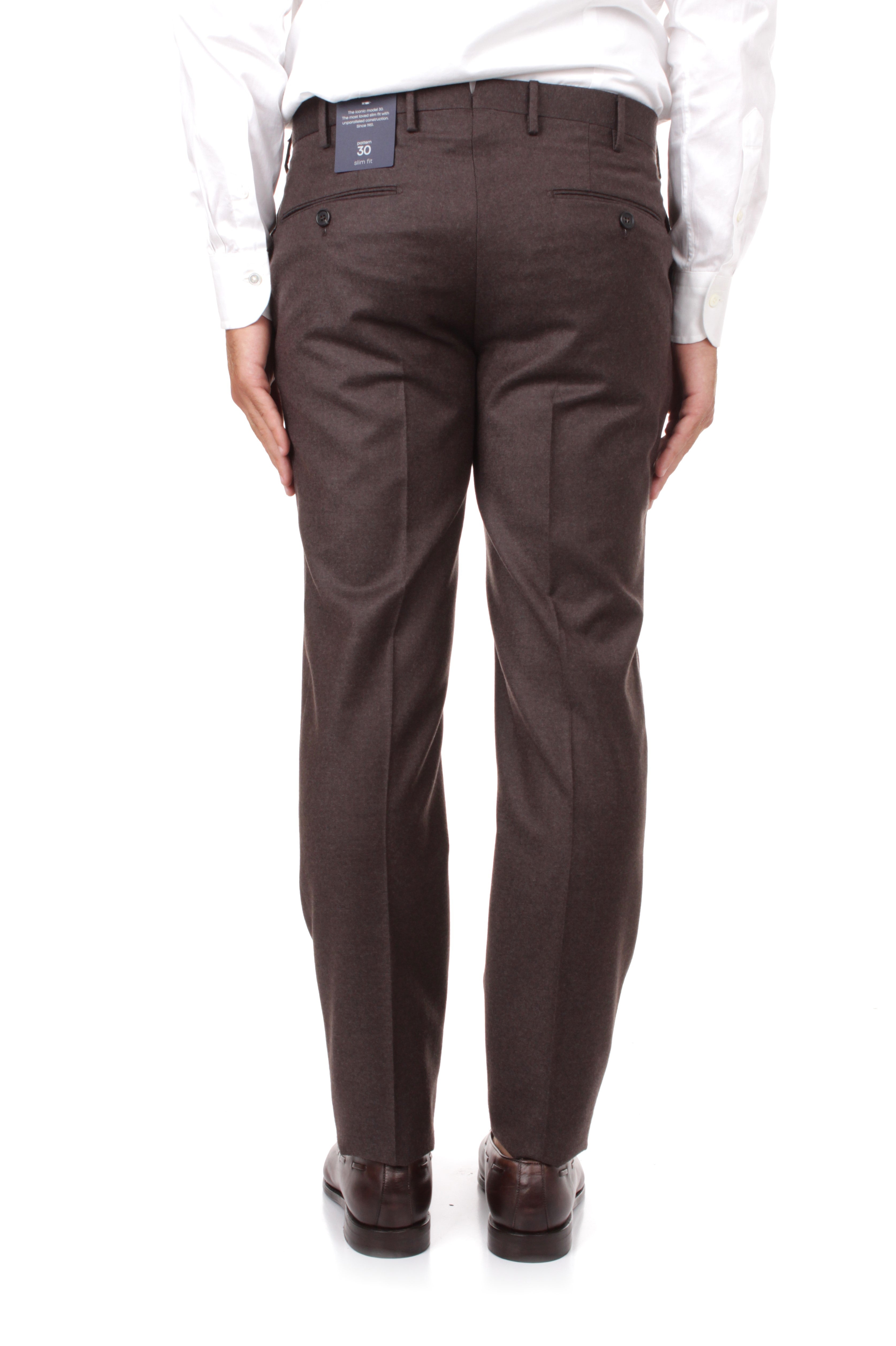 PANTALONI Marrone Incotex