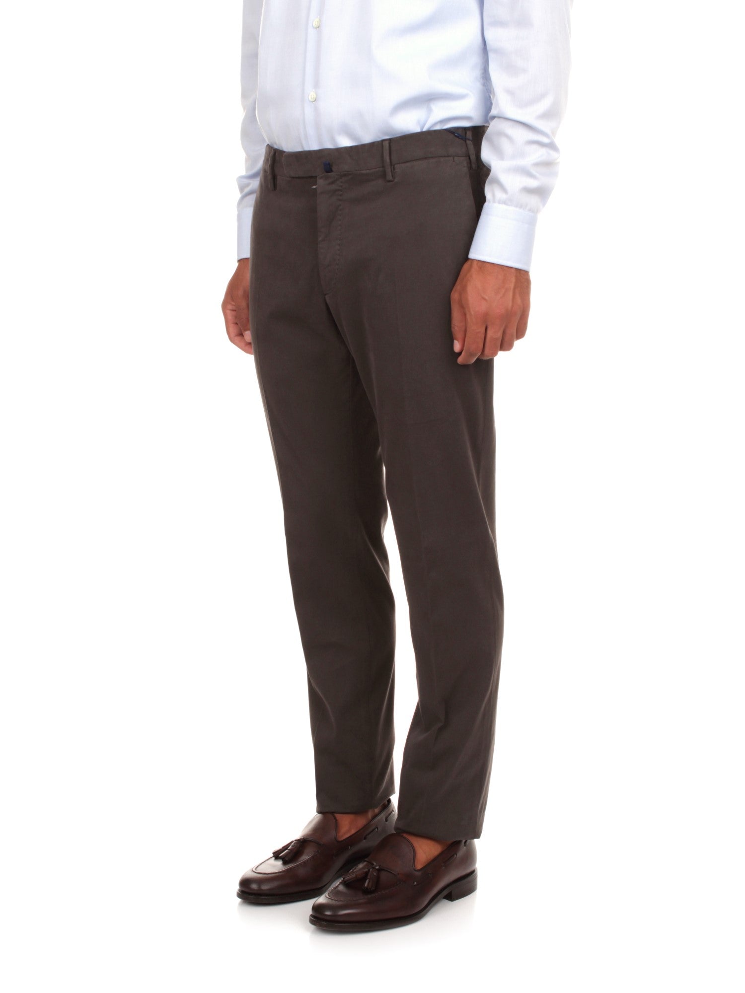 PANTALONI Marrone Incotex