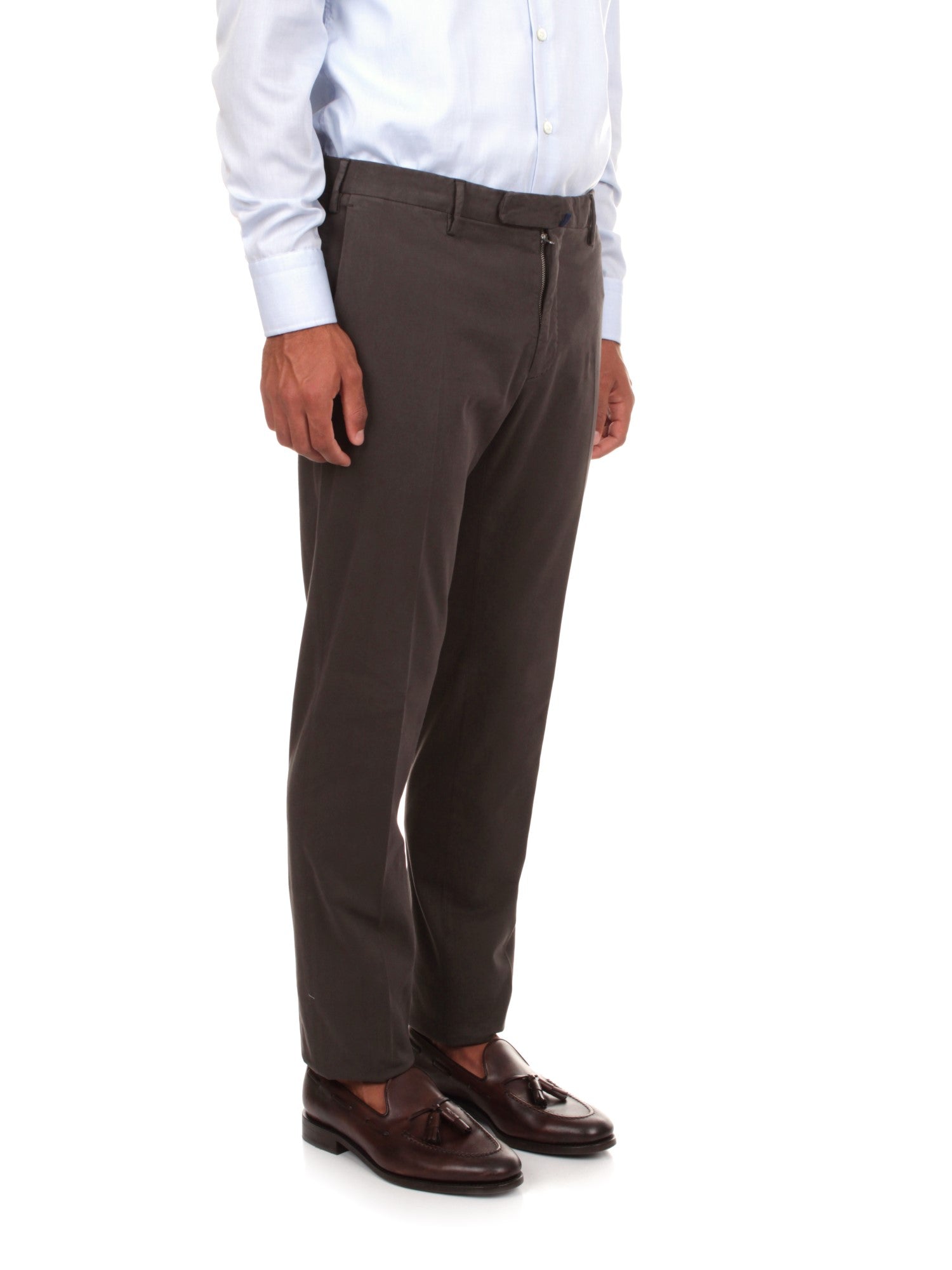 PANTALONI Marrone Incotex