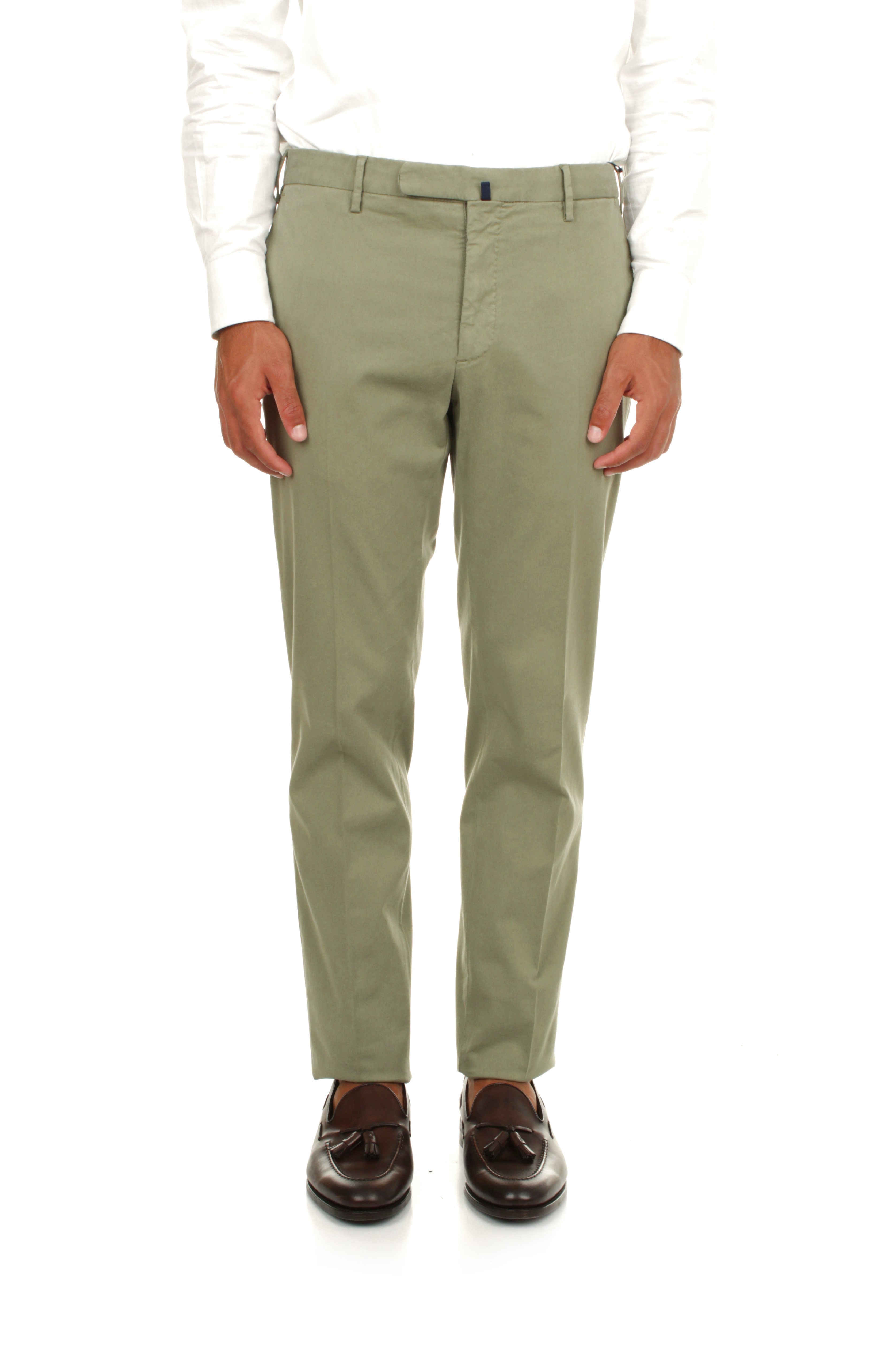 PANTALONI Verde Incotex