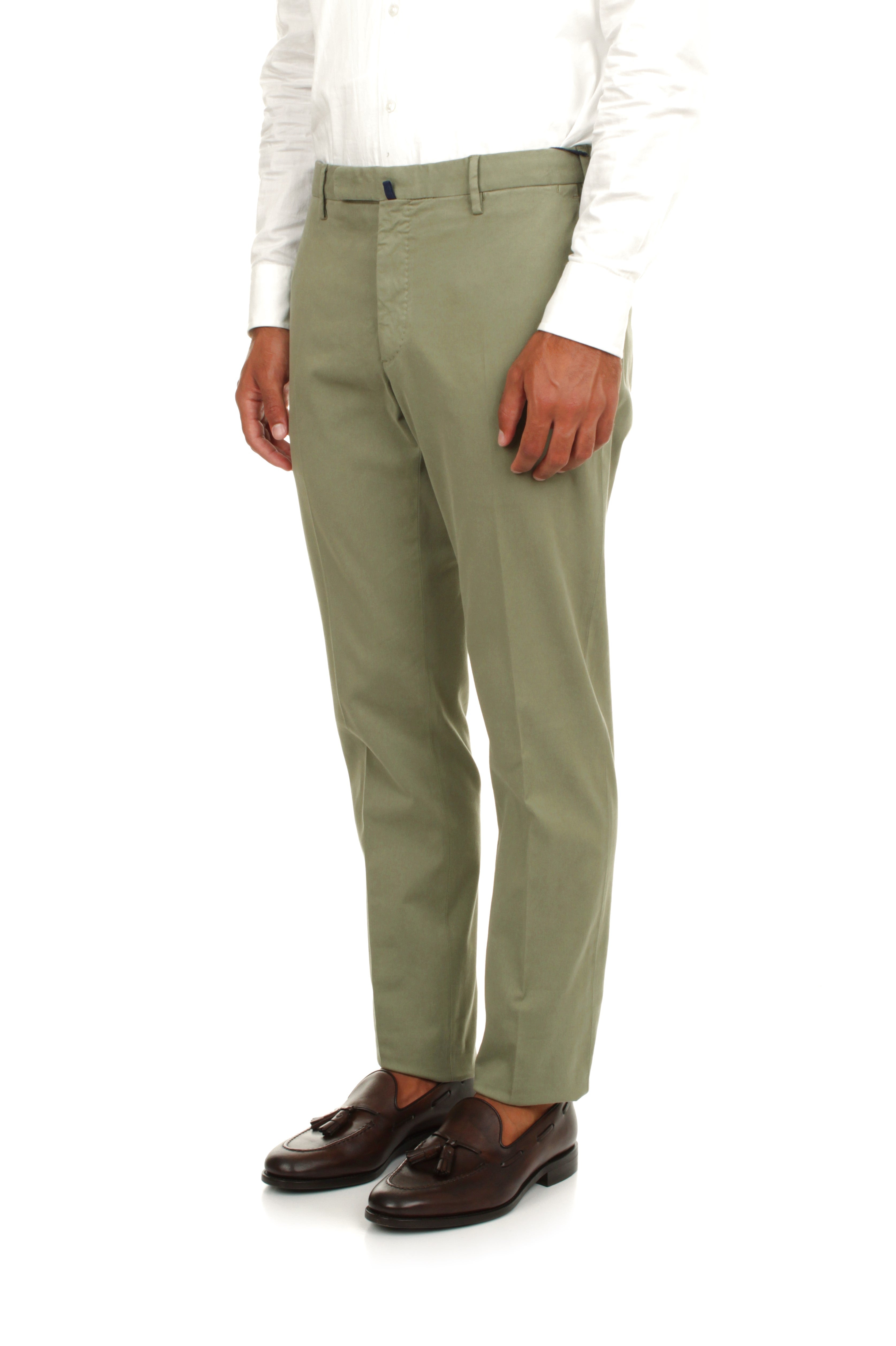 PANTALONI Verde Incotex