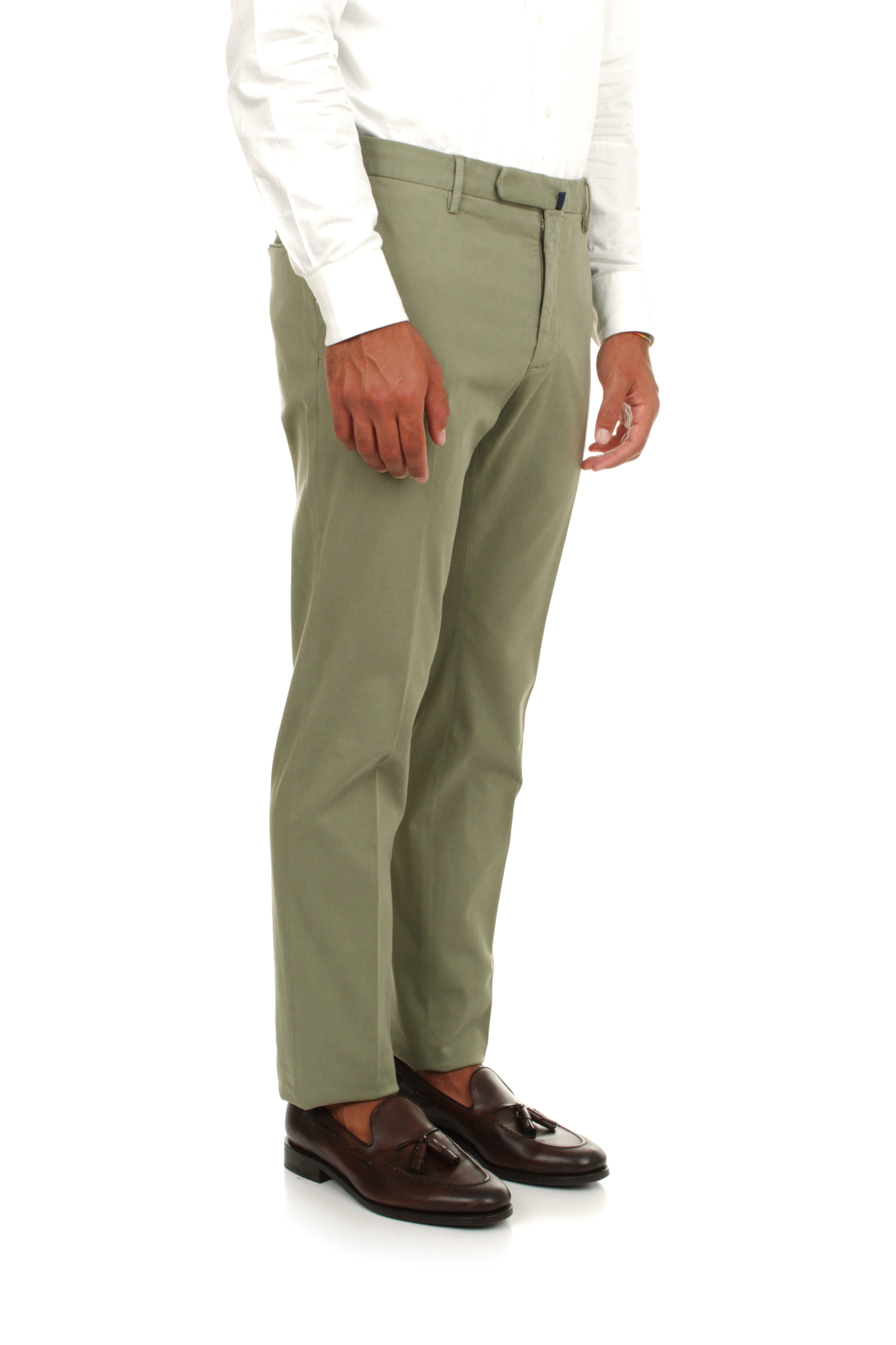 PANTALONI Verde Incotex