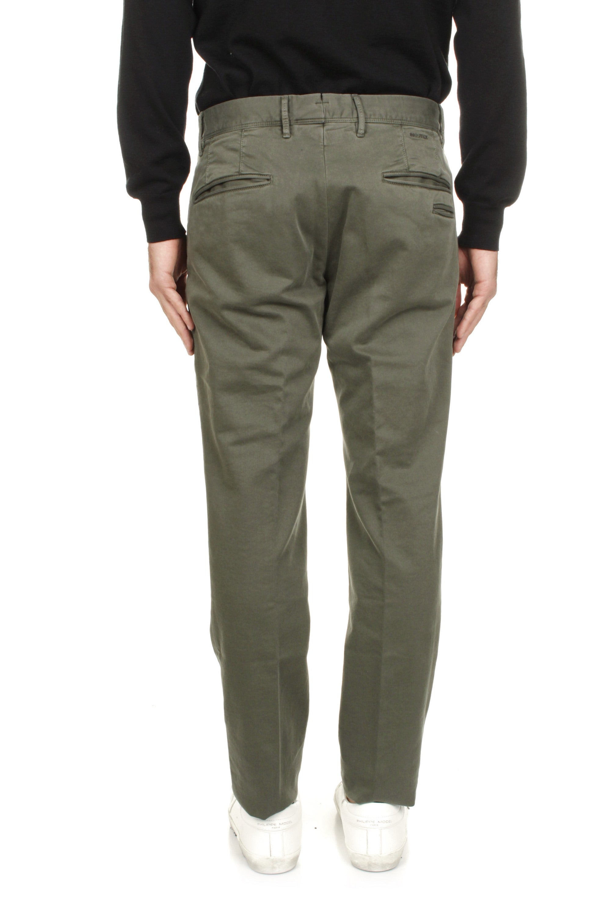 PANTALONI Verde Incotex