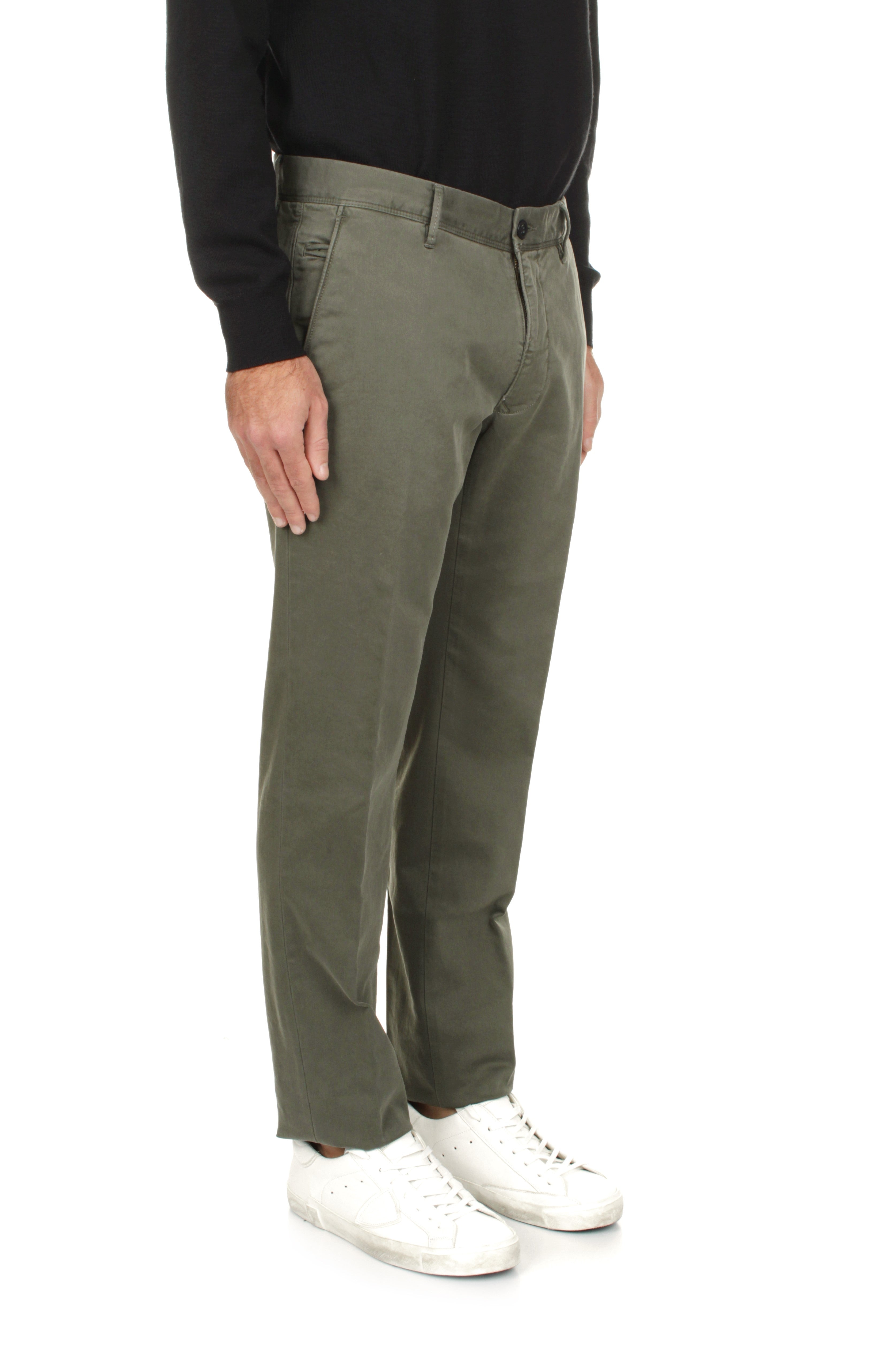 PANTALONI Verde Incotex