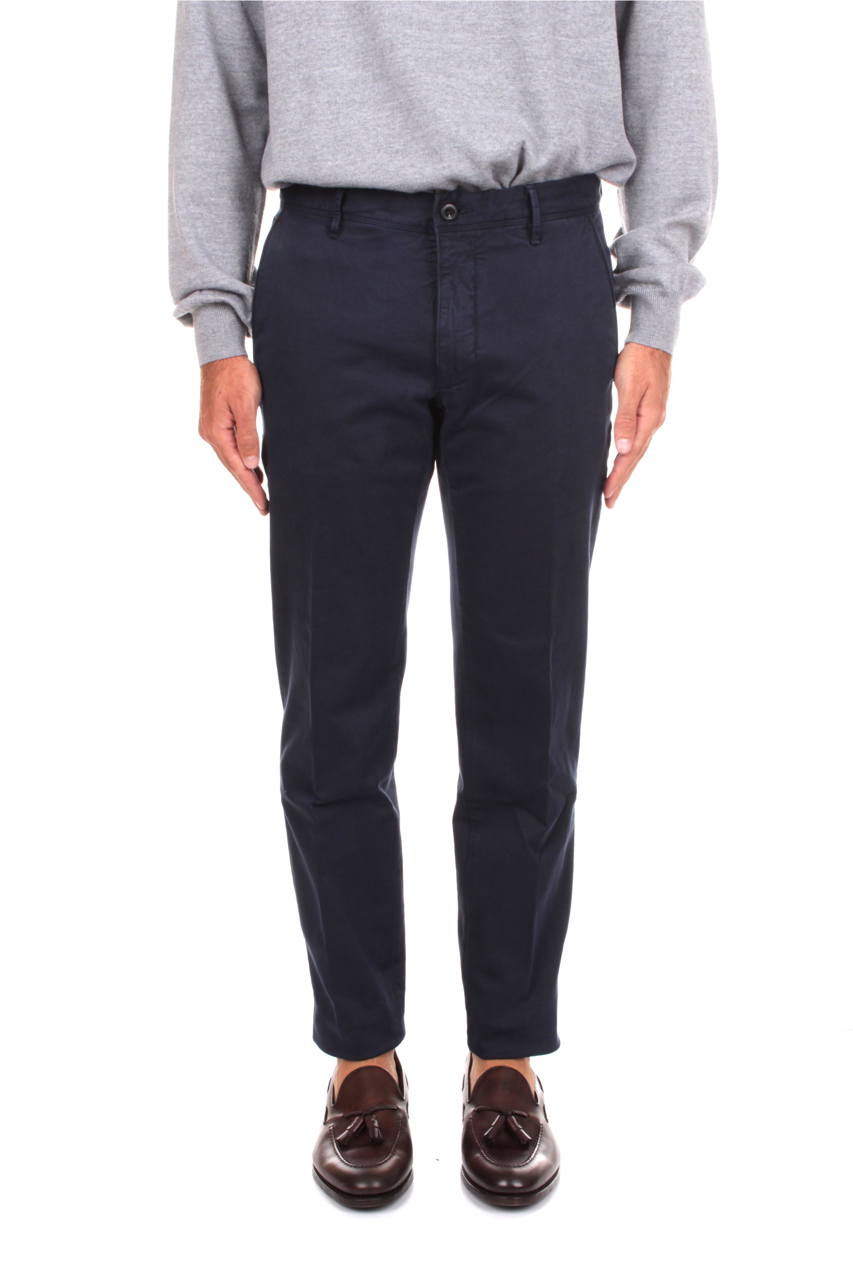 PANTALONI Blu Incotex