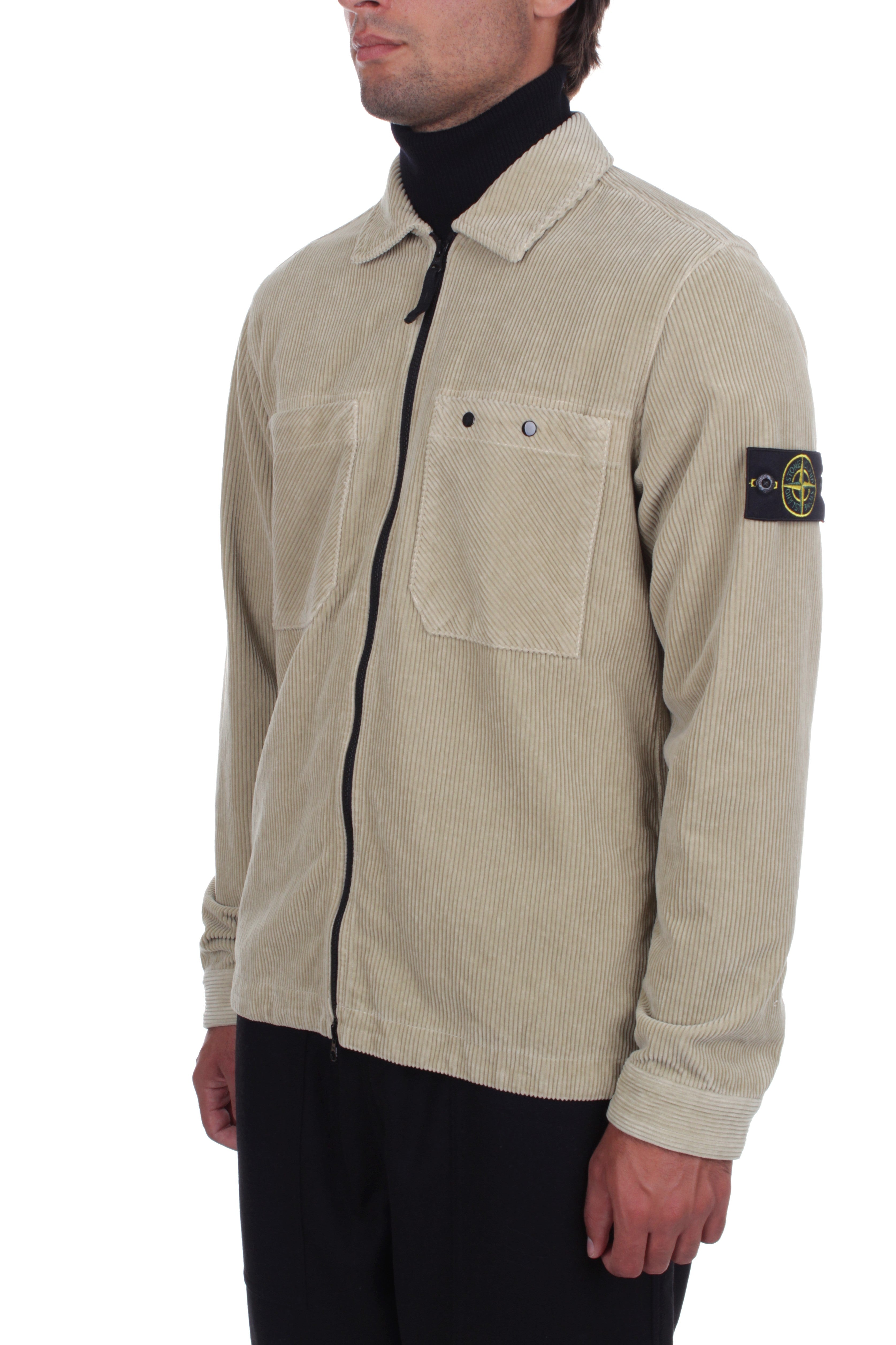 GIACCHE E GIUBBOTTI Beige Stone Island