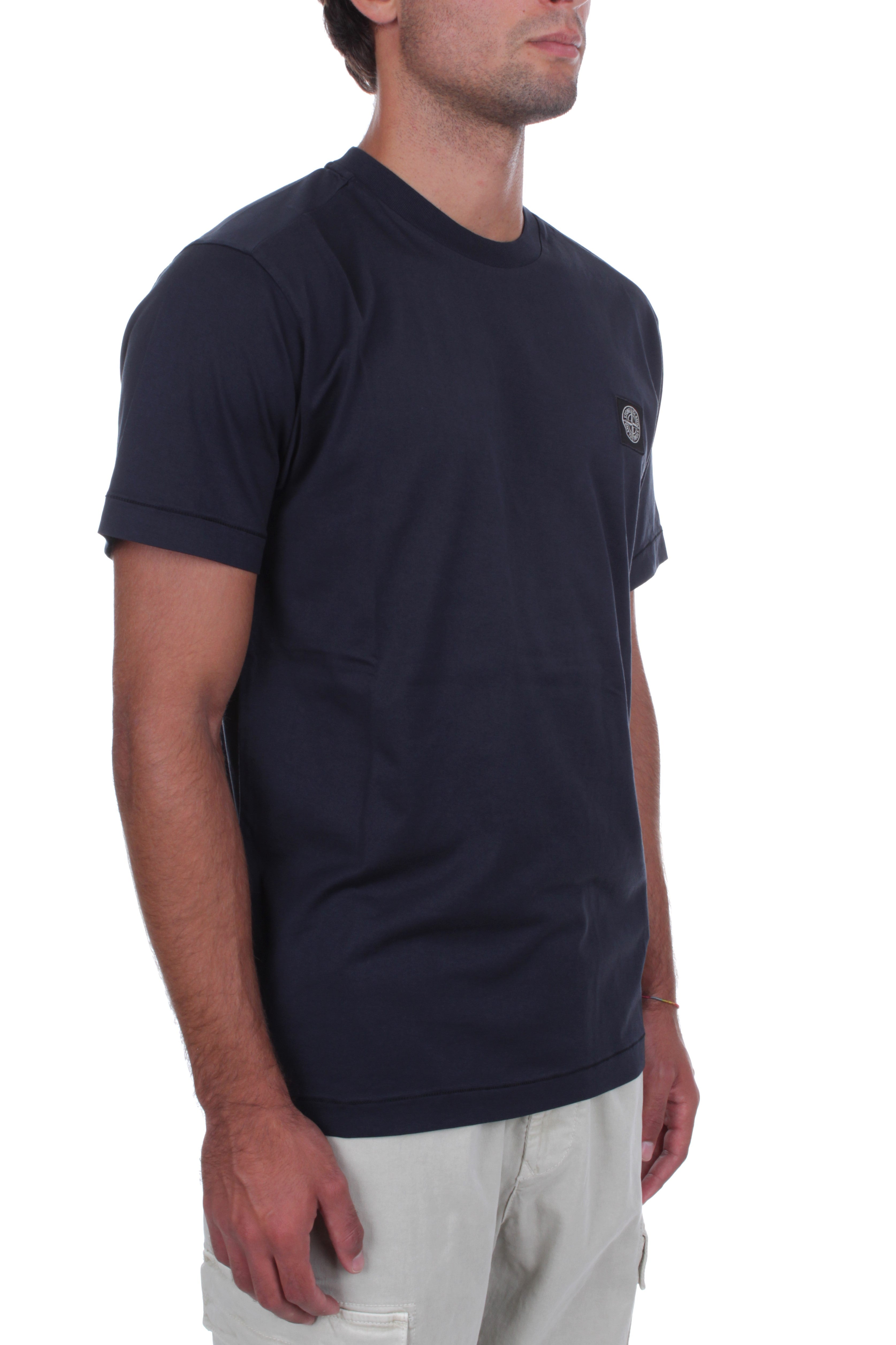 T-SHIRT Blu Stone Island