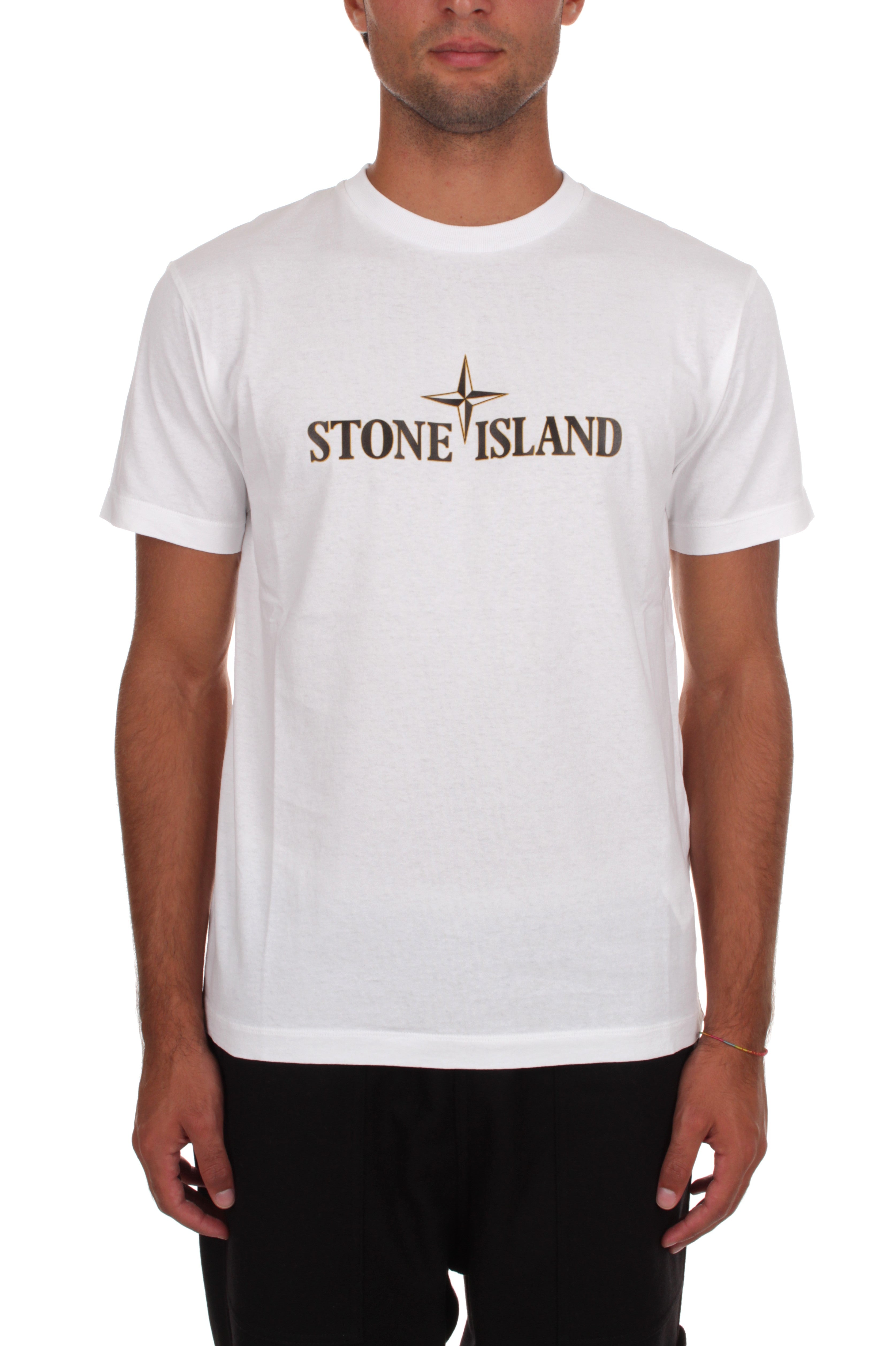 T-SHIRT Bianco Stone Island