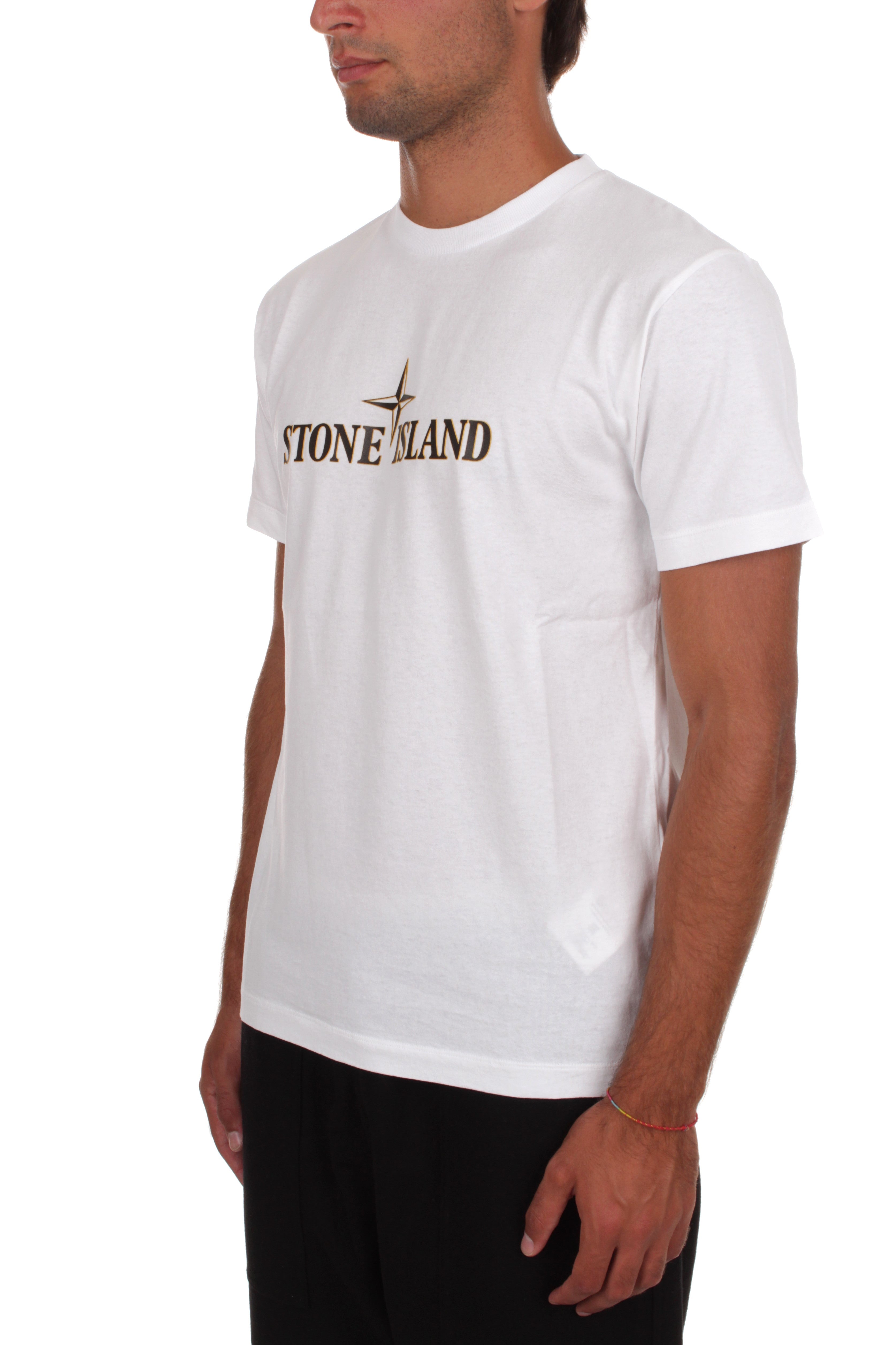 T-SHIRT Bianco Stone Island