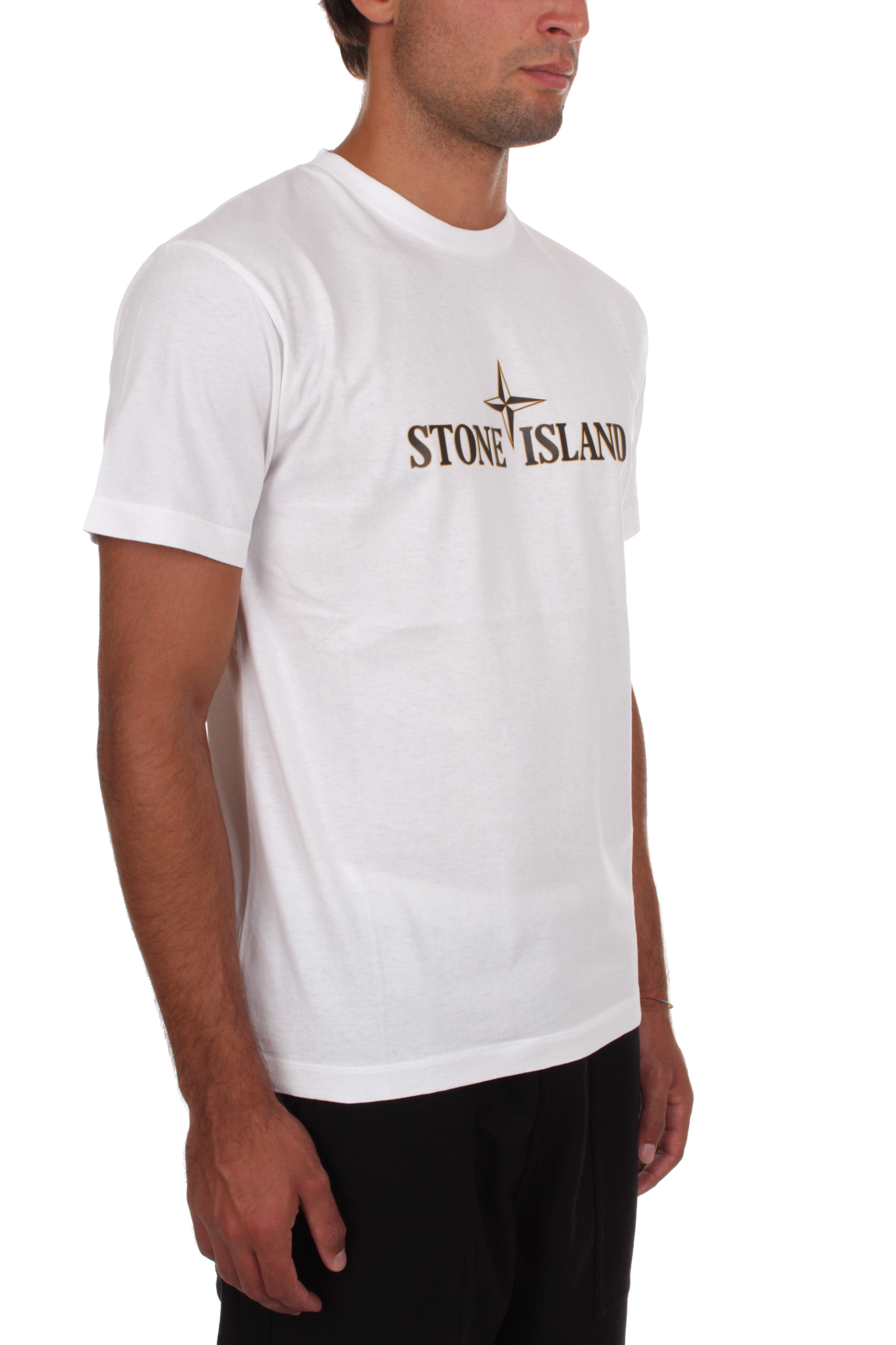 T-SHIRT Bianco Stone Island