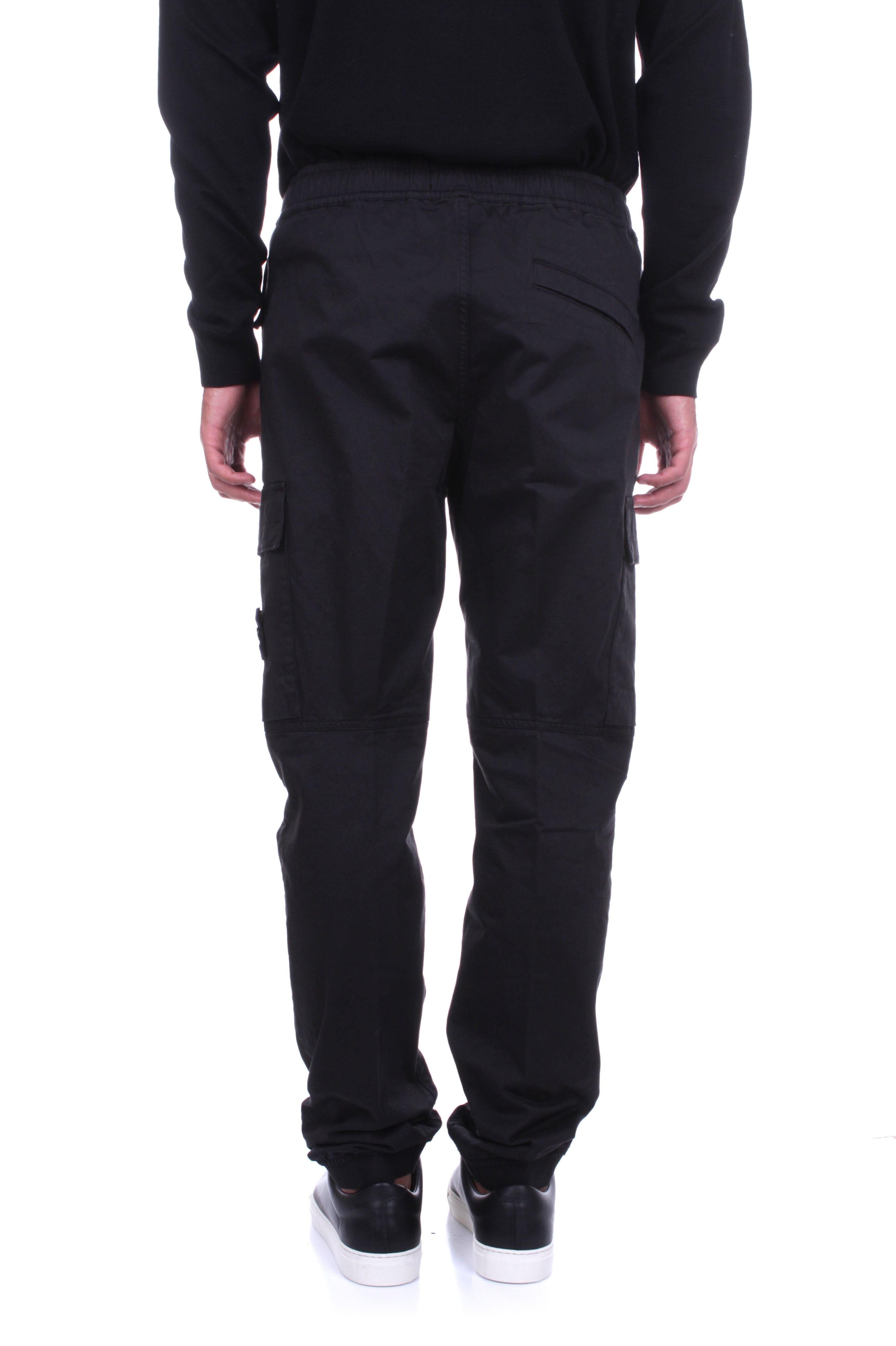 PANTALONI Nero Stone Island