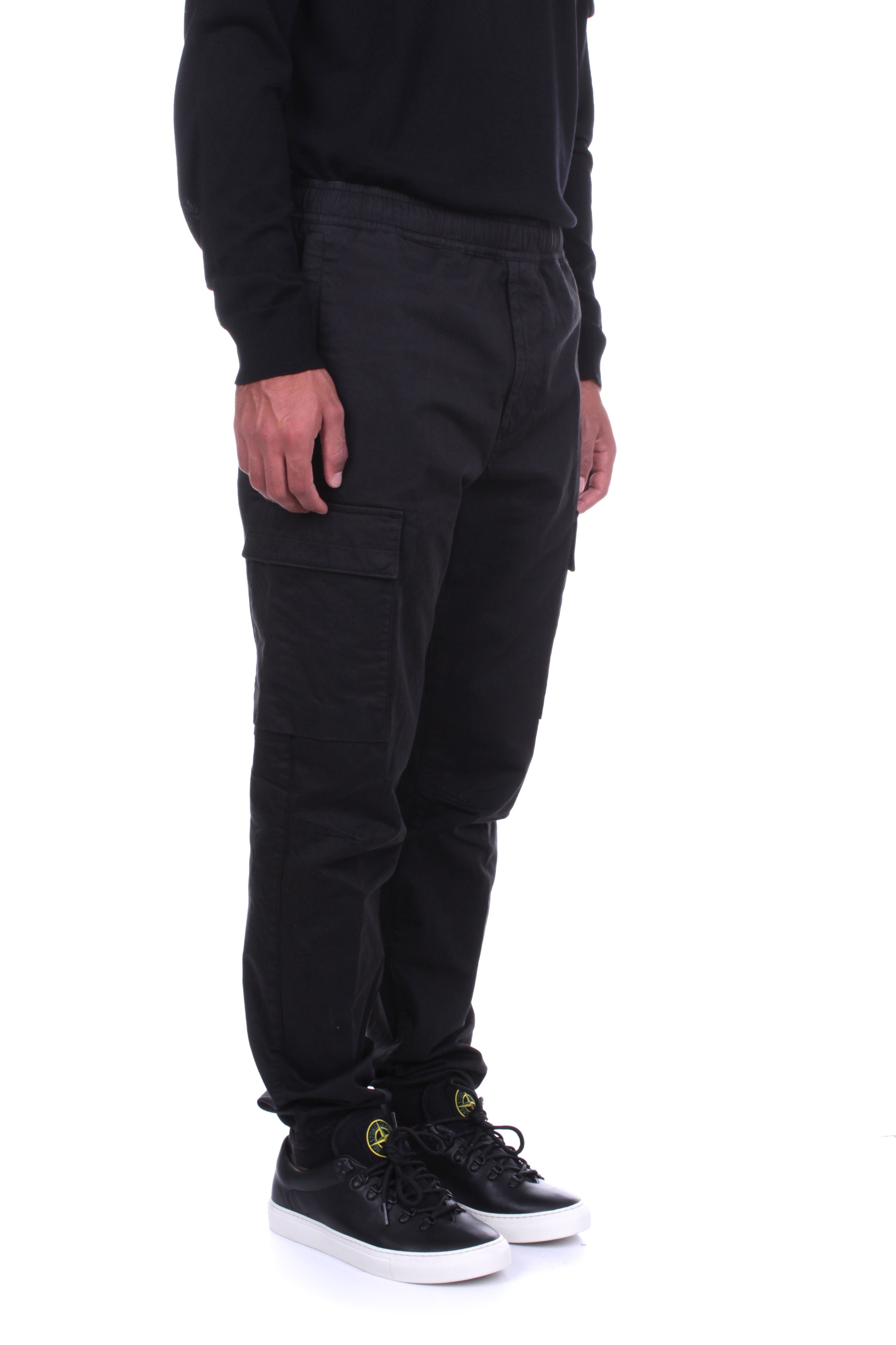 PANTALONI Nero Stone Island