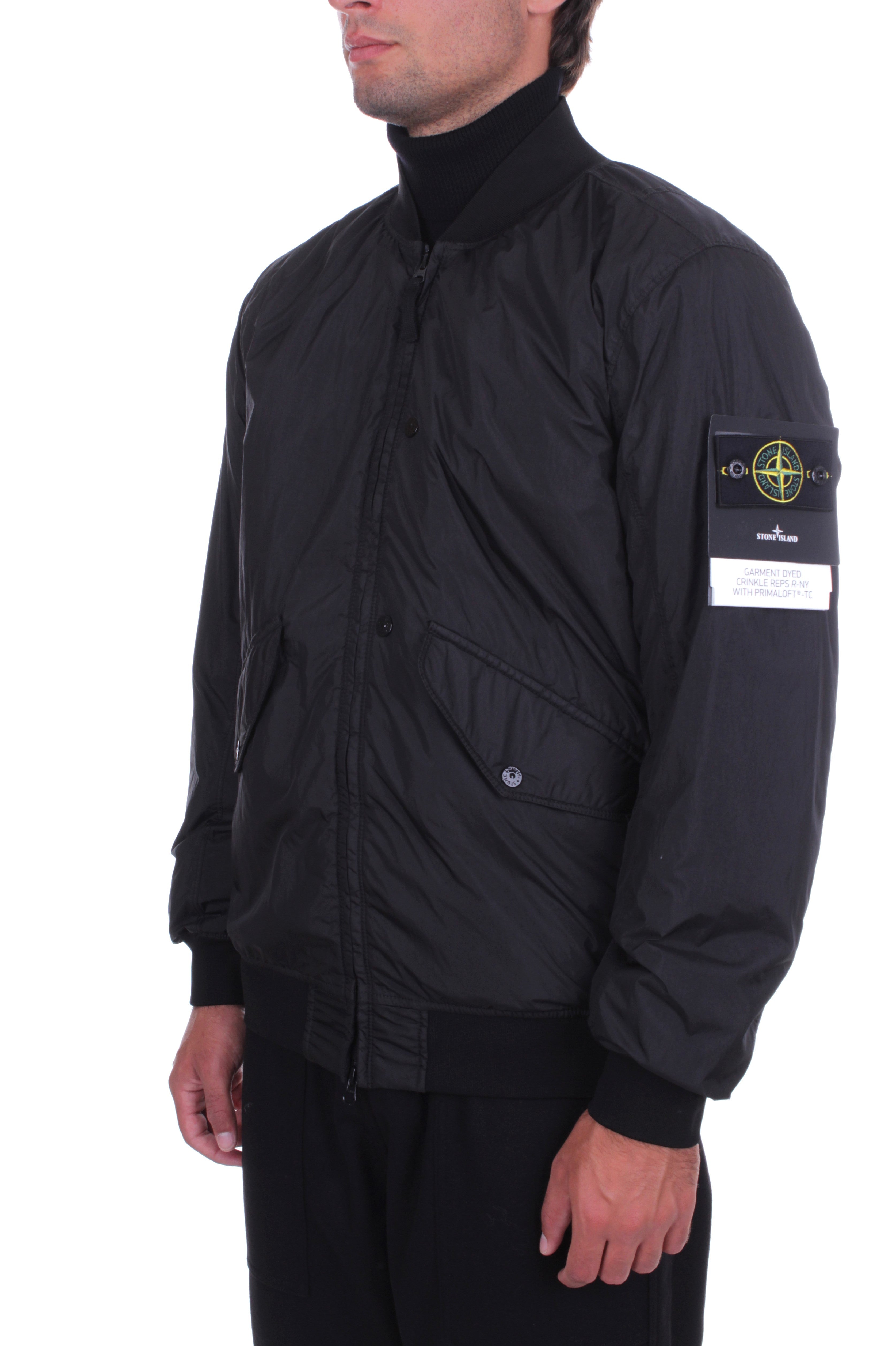 GIACCHE E GIUBBOTTI Nero Stone Island