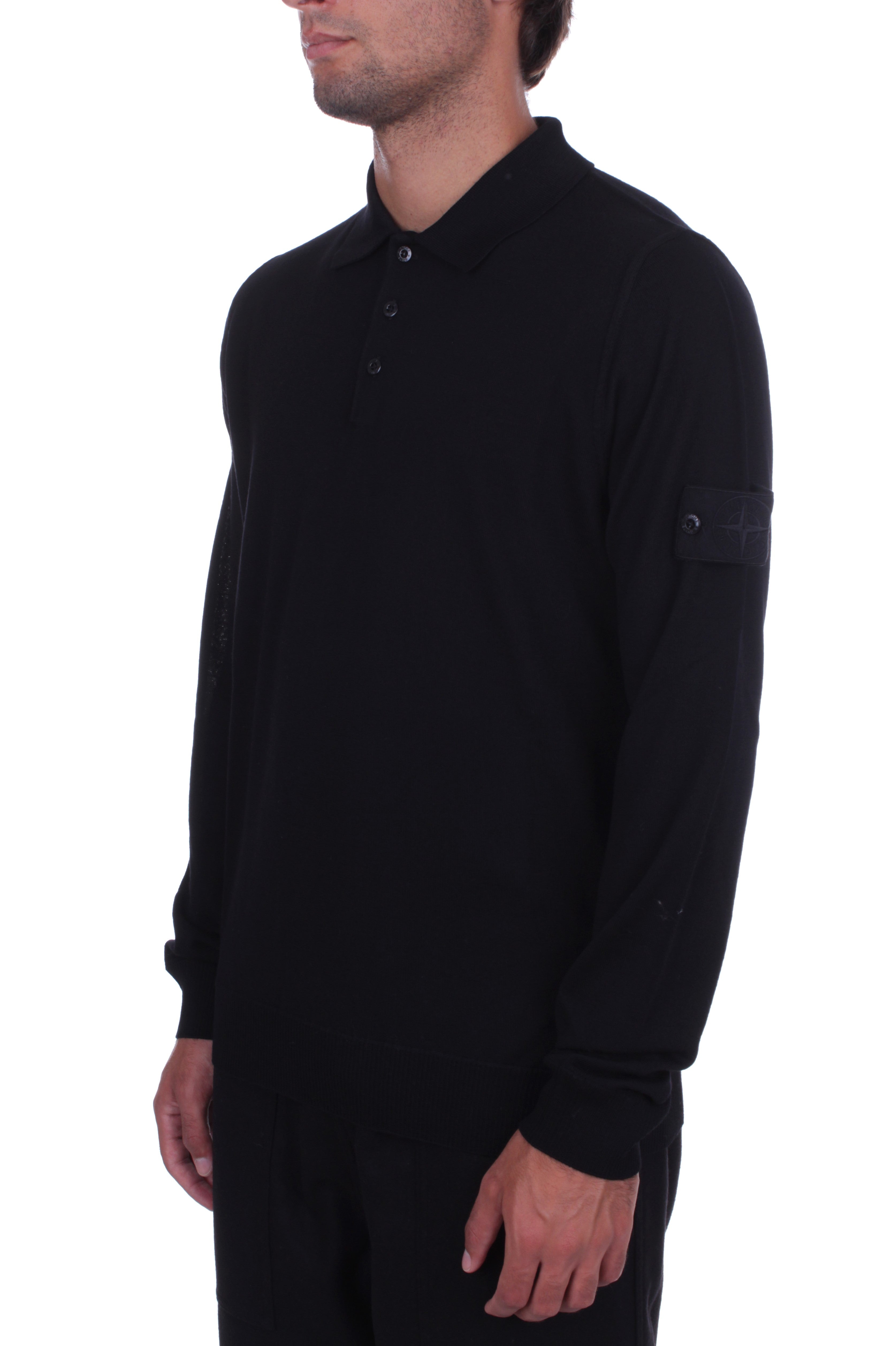 POLO Nero Stone Island