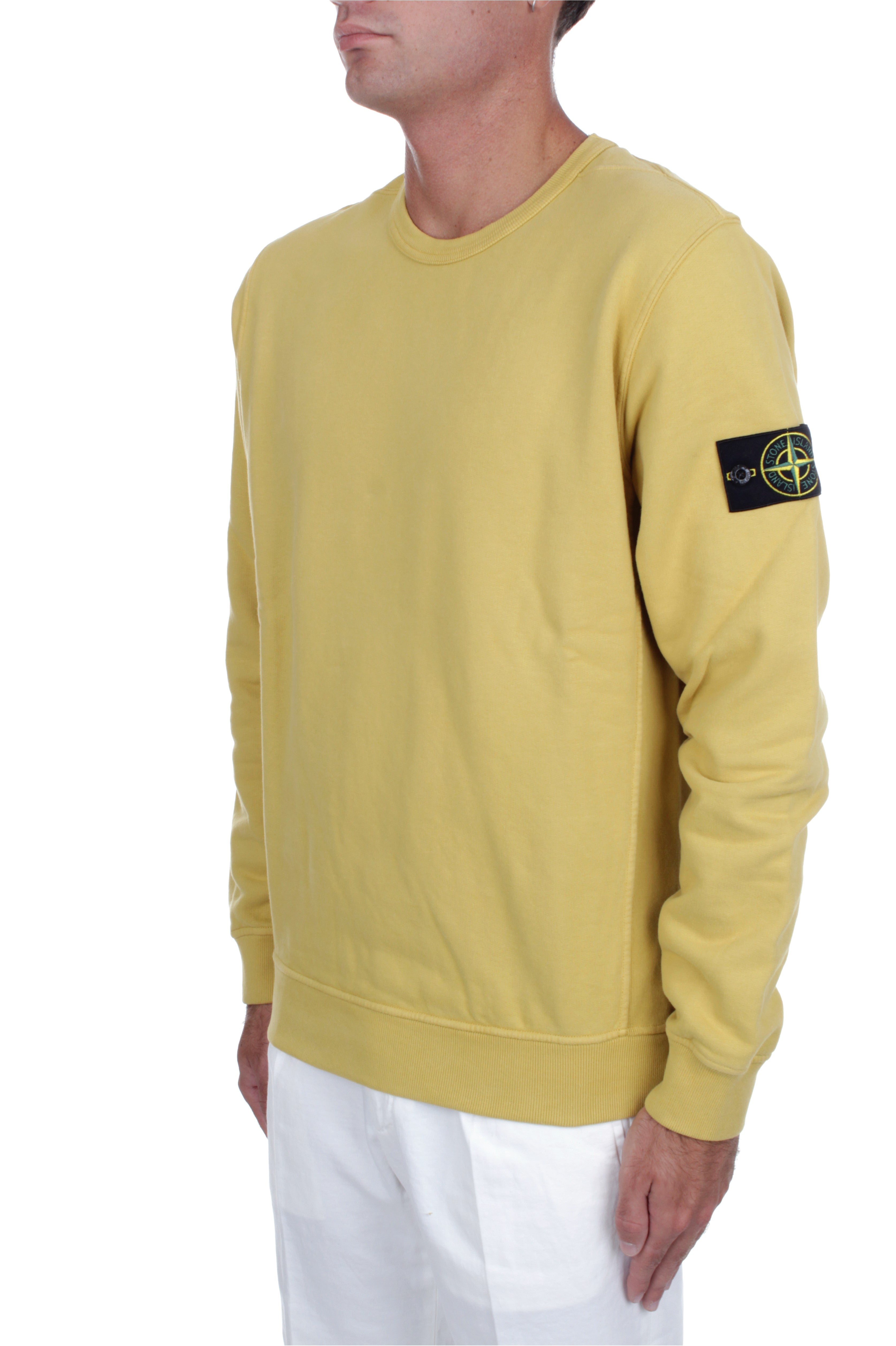 FELPE Giallo Stone Island