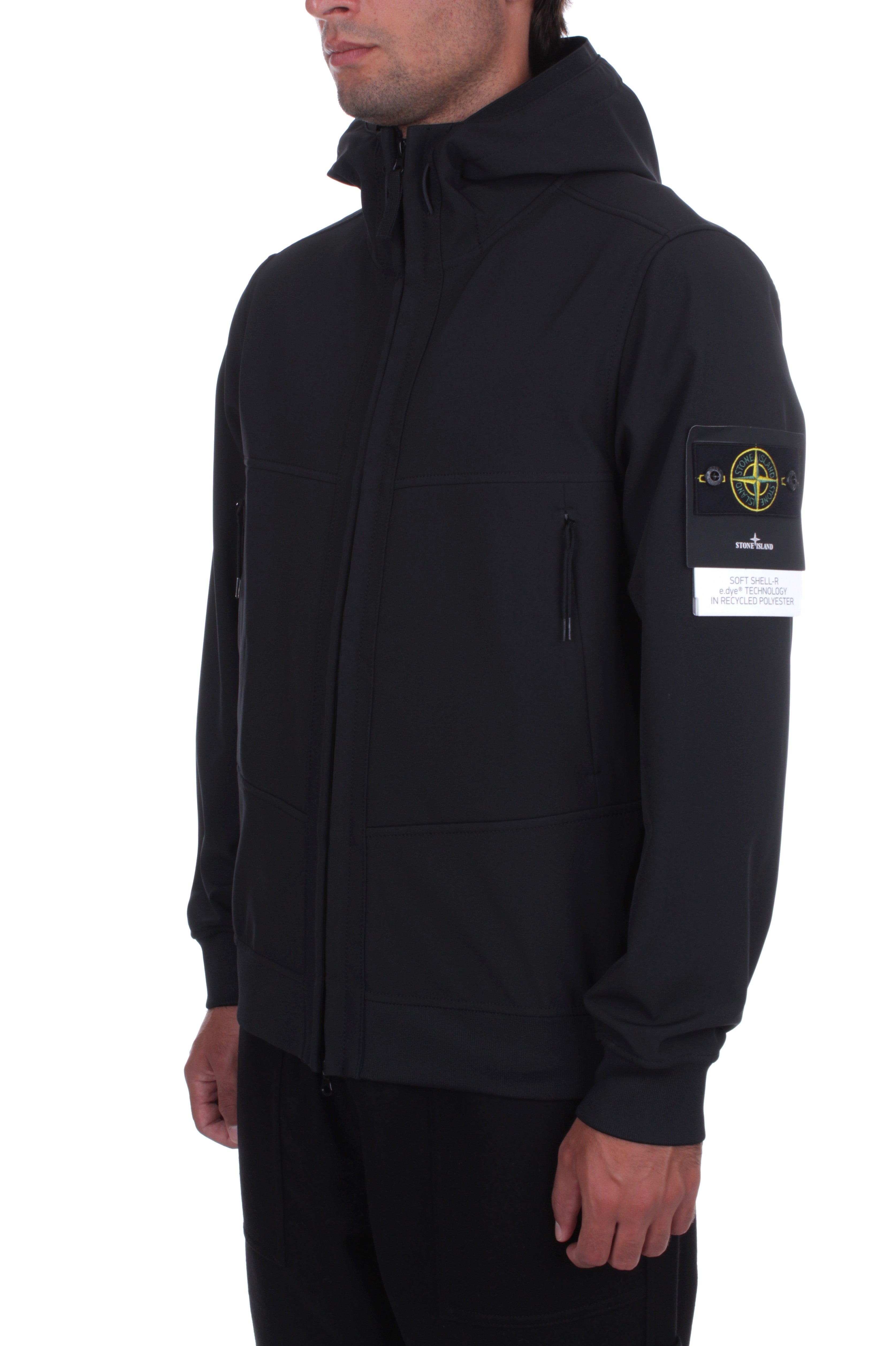 GIACCHE E GIUBBOTTI Nero Stone Island