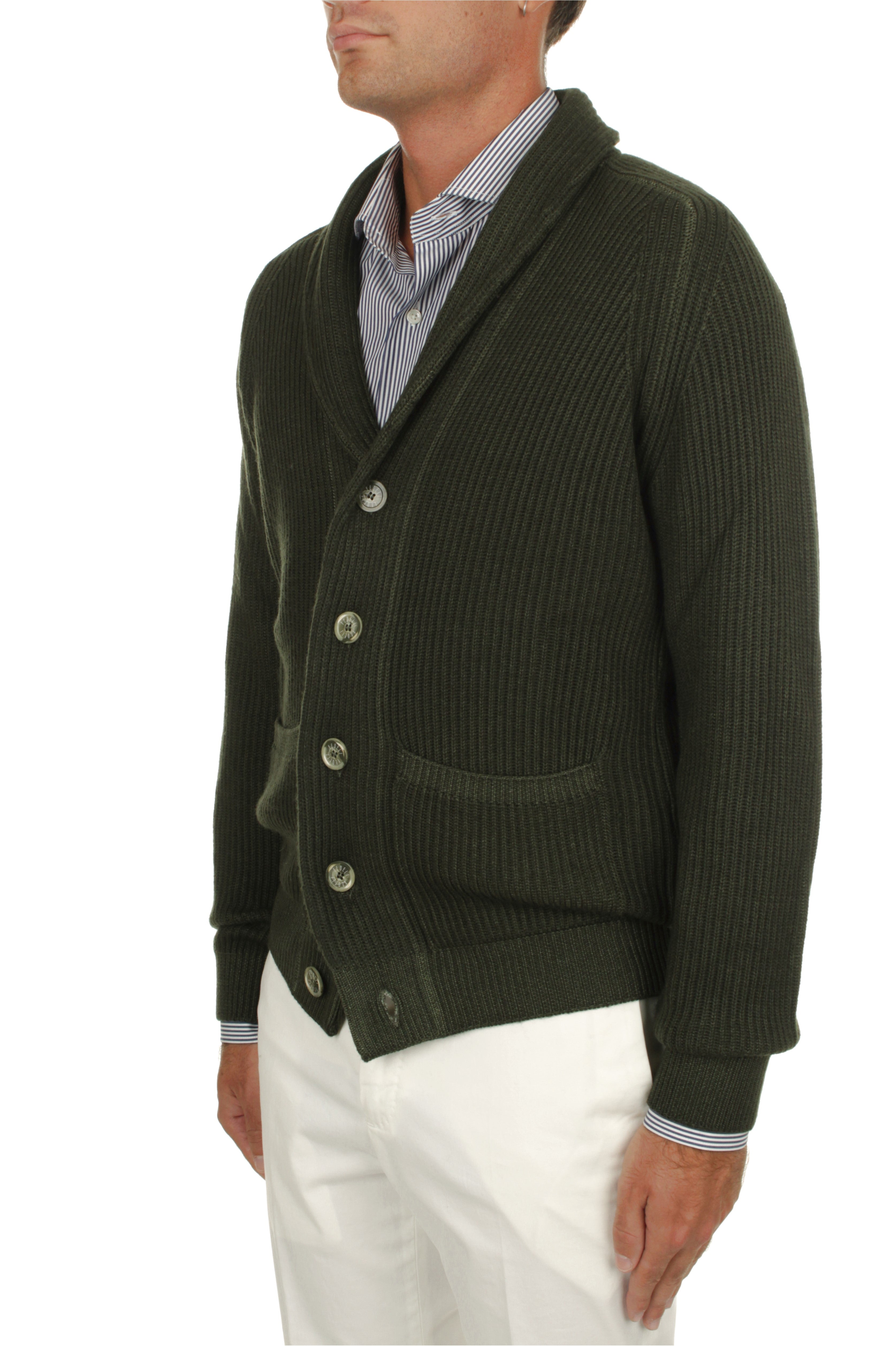 MAGLIE Verde Fedeli Cashmere