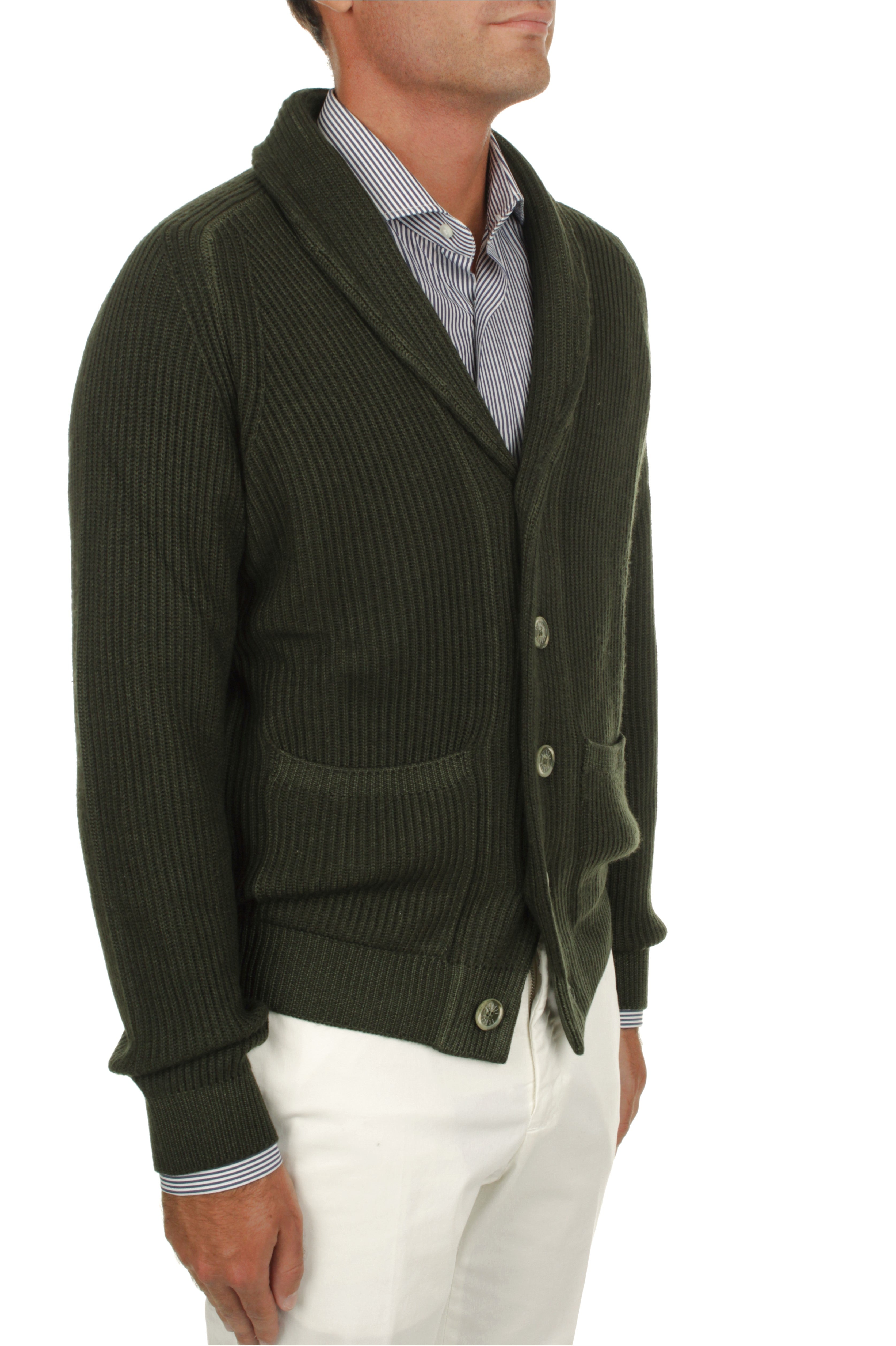 MAGLIE Verde Fedeli Cashmere