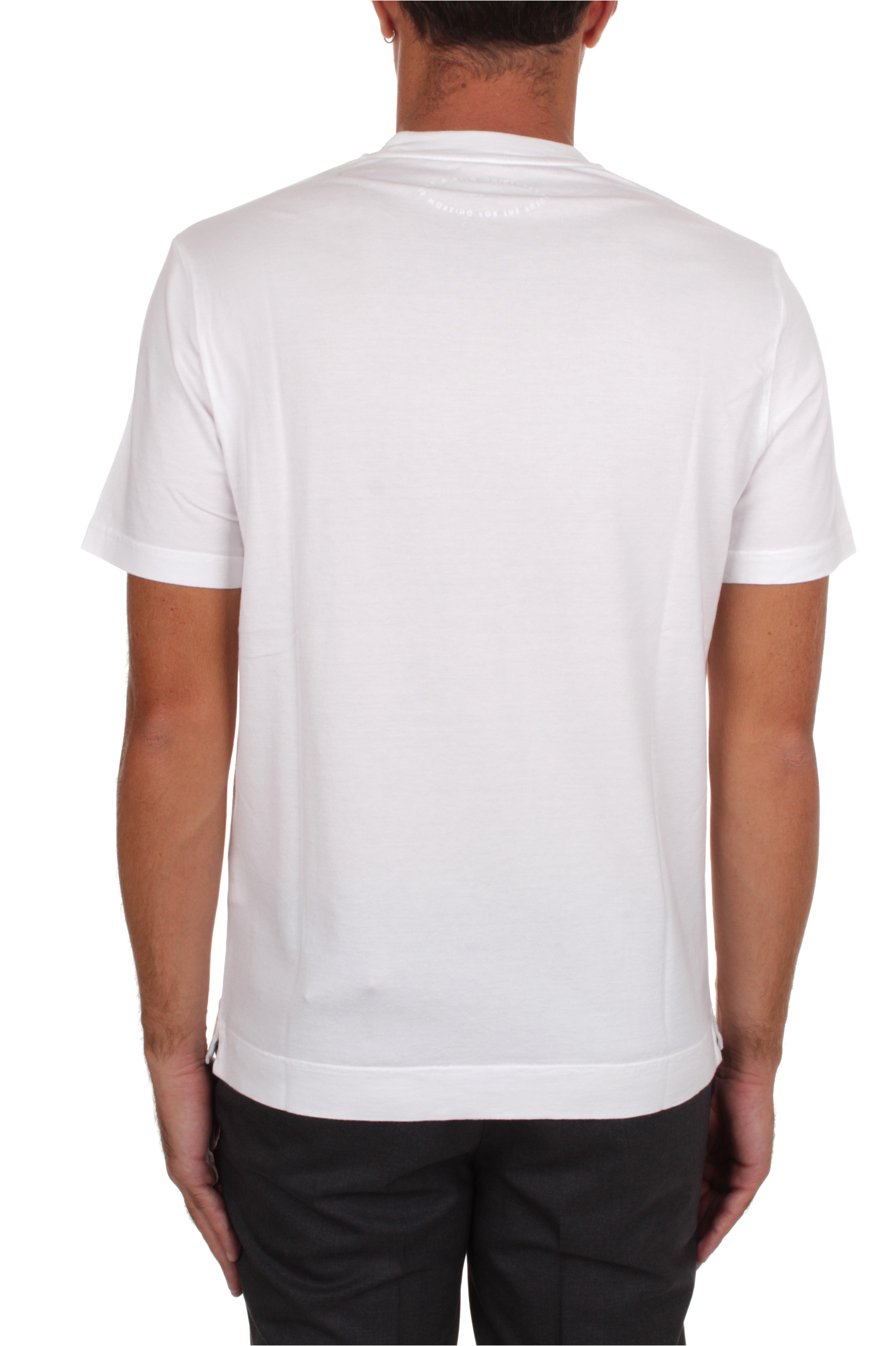 T-SHIRT Bianco Fedeli Cashmere