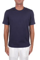 T-SHIRT Blu Fedeli Cashmere