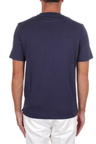 T-SHIRT Blu Fedeli Cashmere