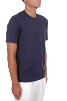 T-SHIRT Blu Fedeli Cashmere