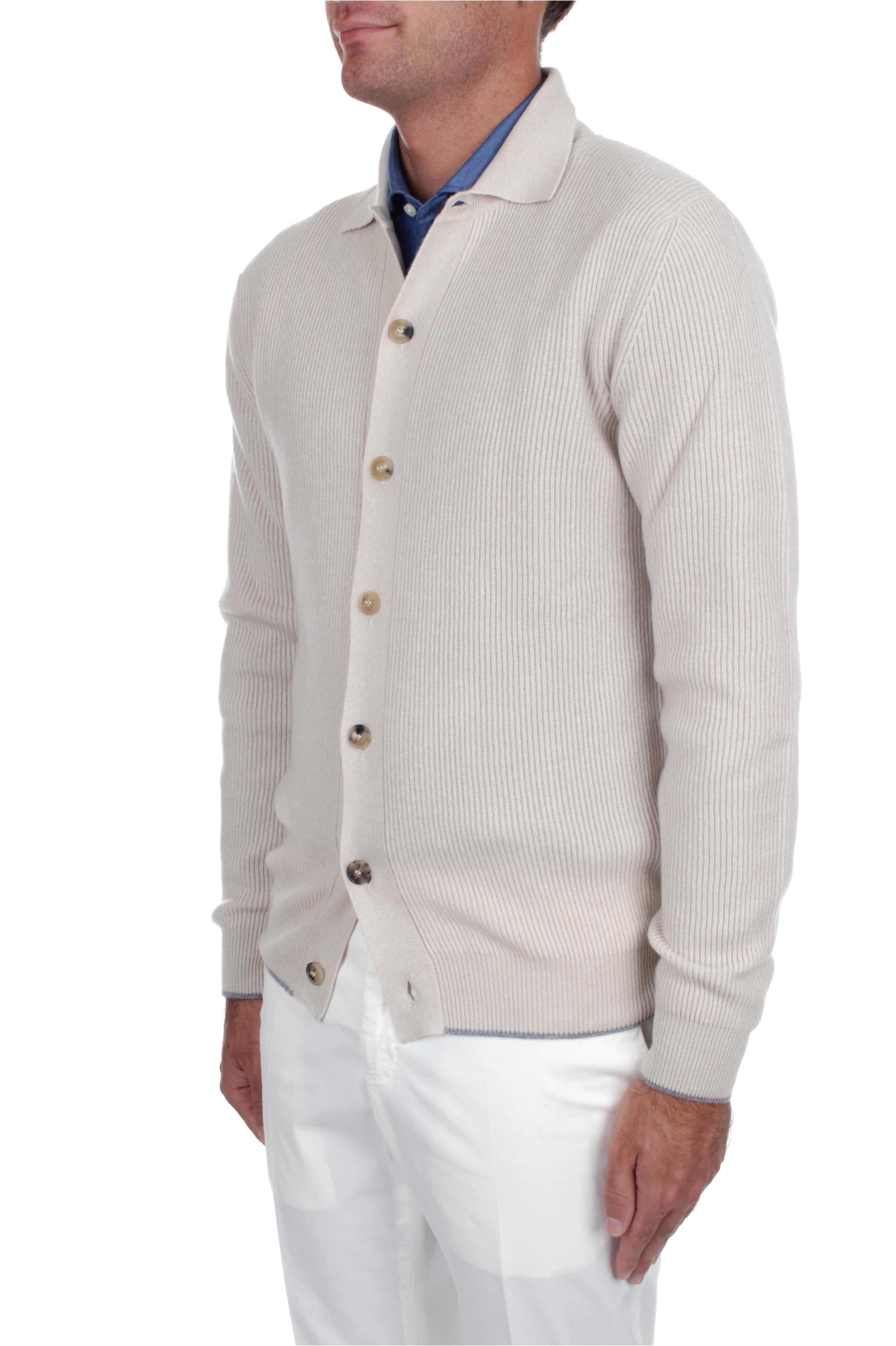 MAGLIE Beige Fedeli Cashmere