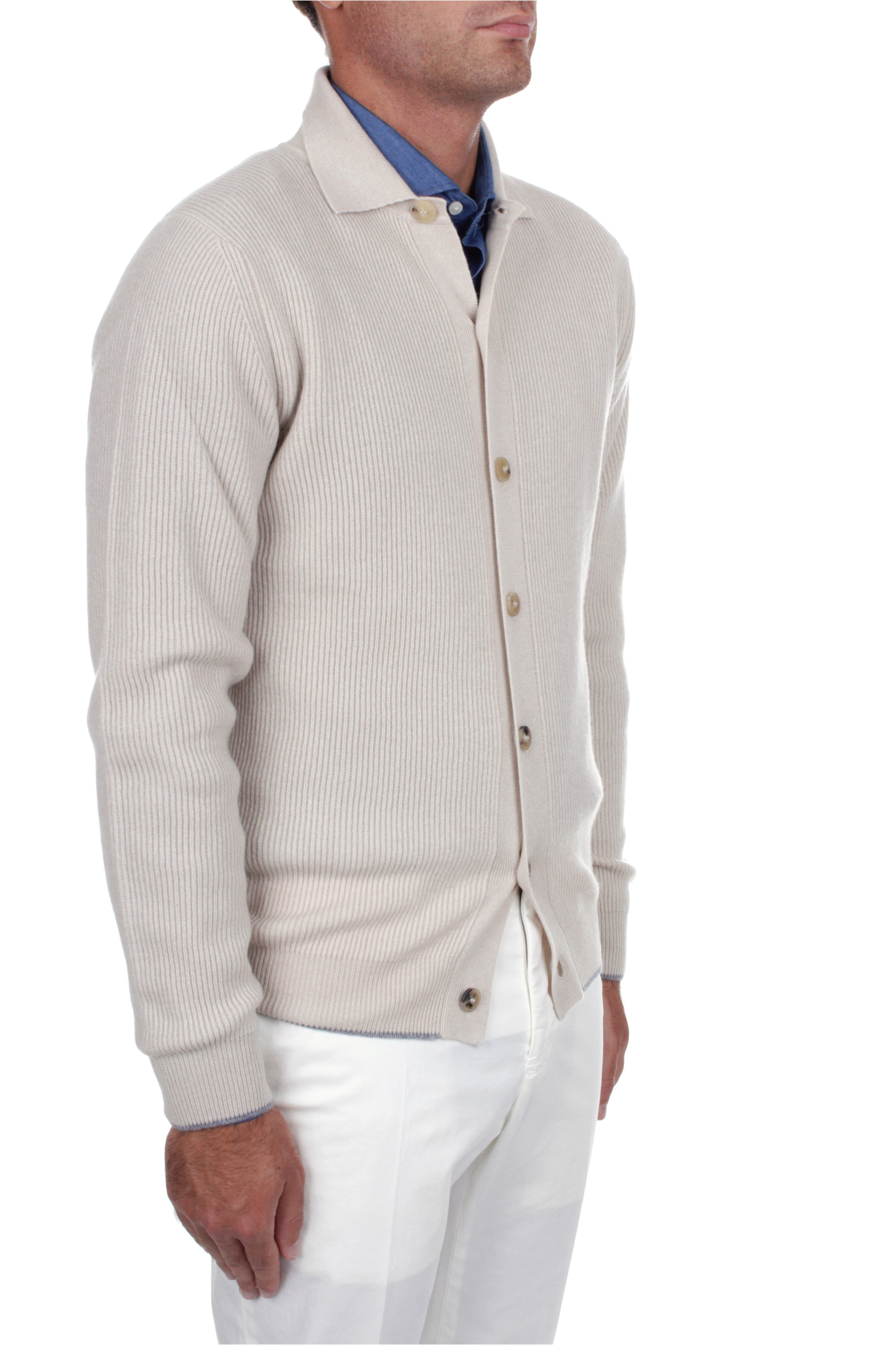 MAGLIE Beige Fedeli Cashmere