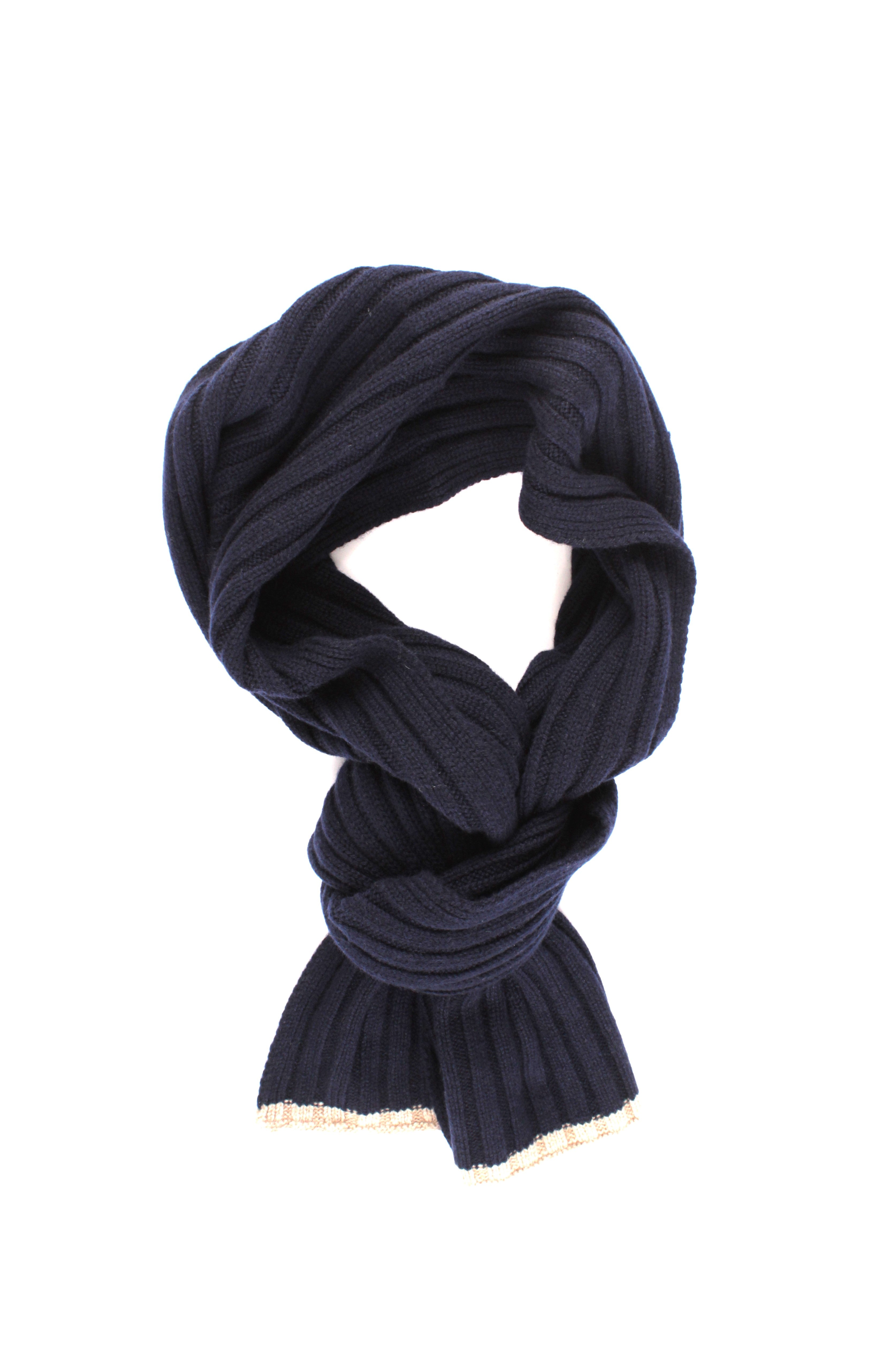 SCIARPE, FOULARD E STOLE Blu Barba