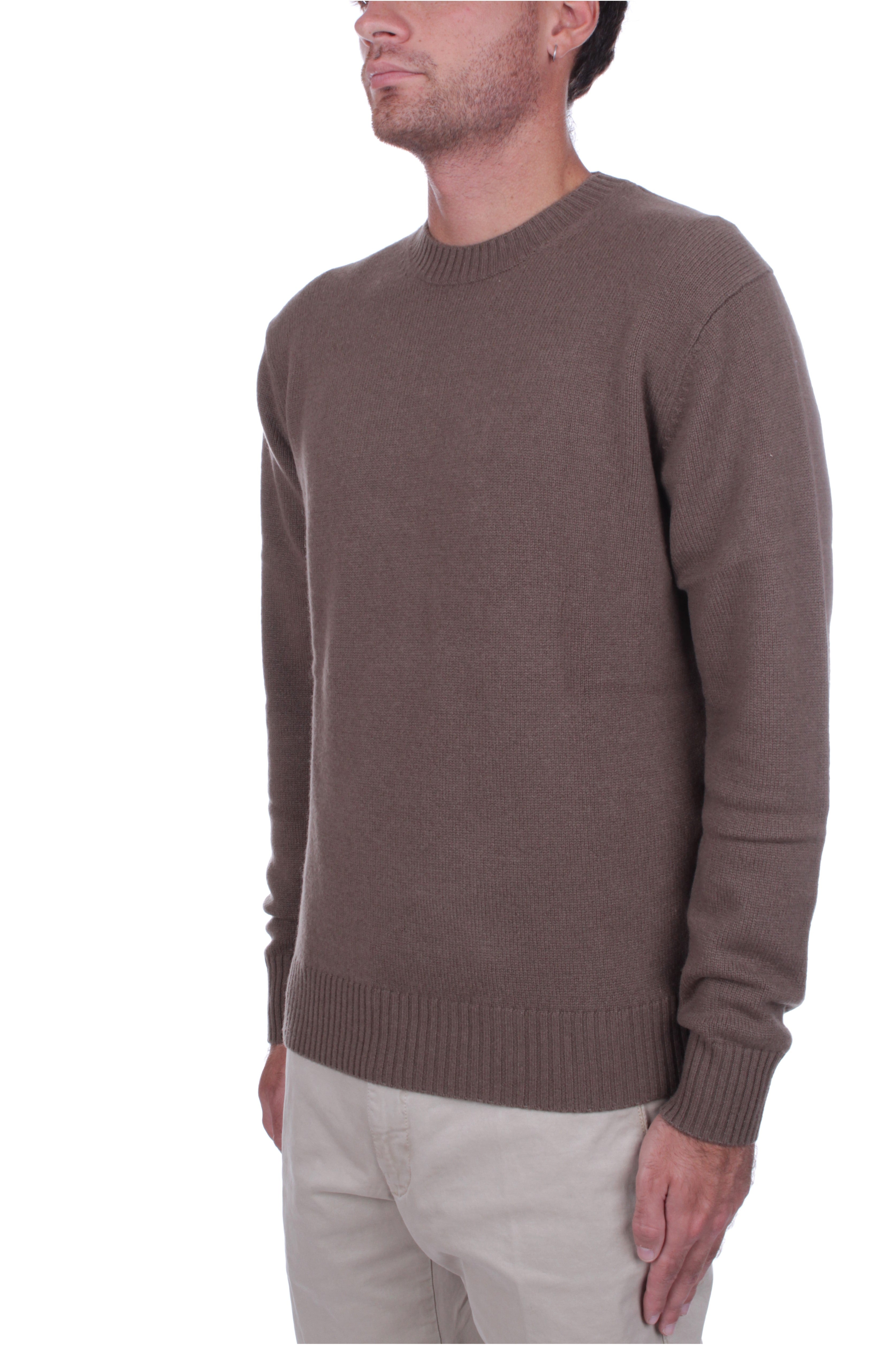 MAGLIE Marrone Bramani Cashmere