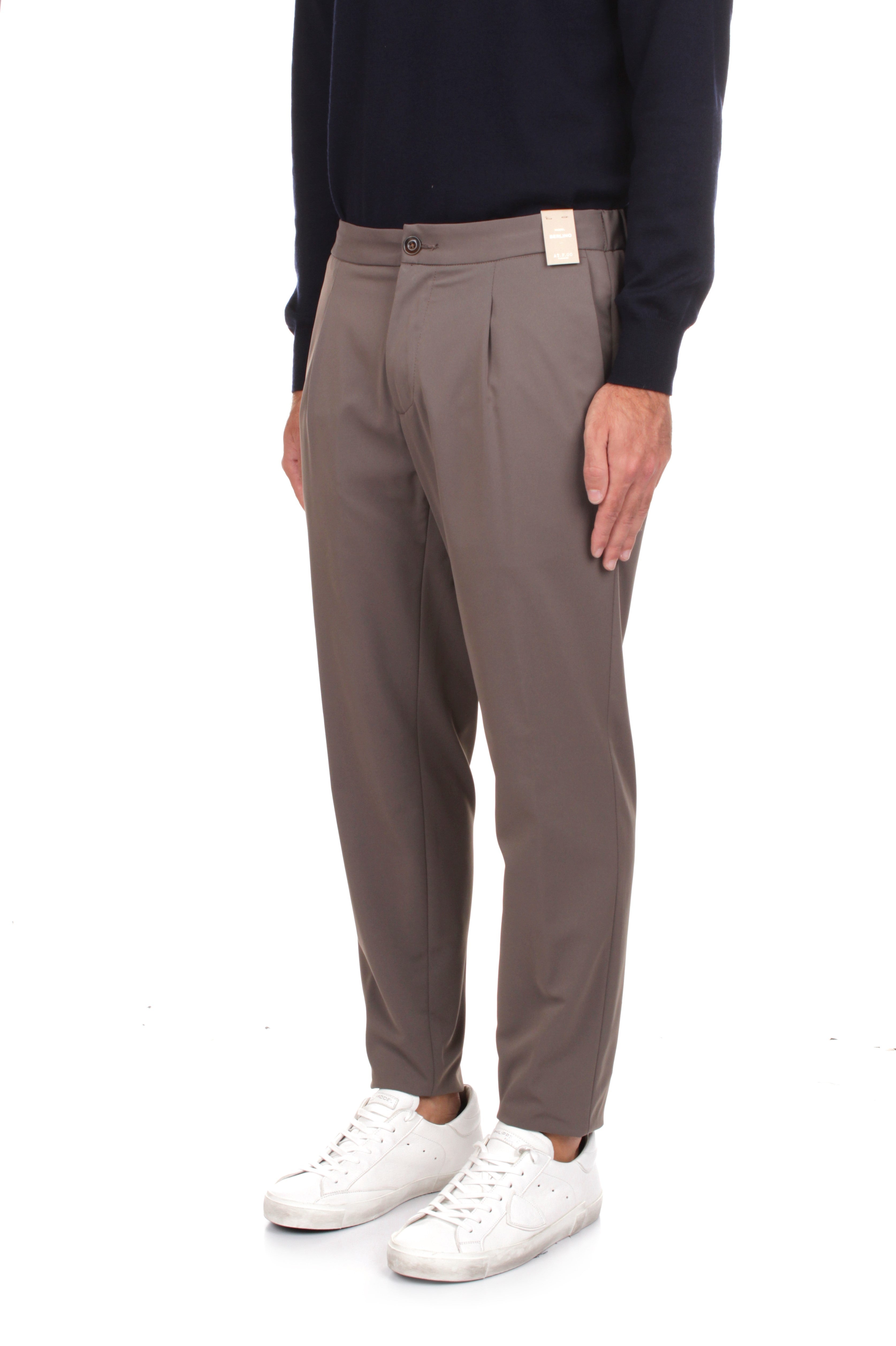 PANTALONI Marrone At.p.co