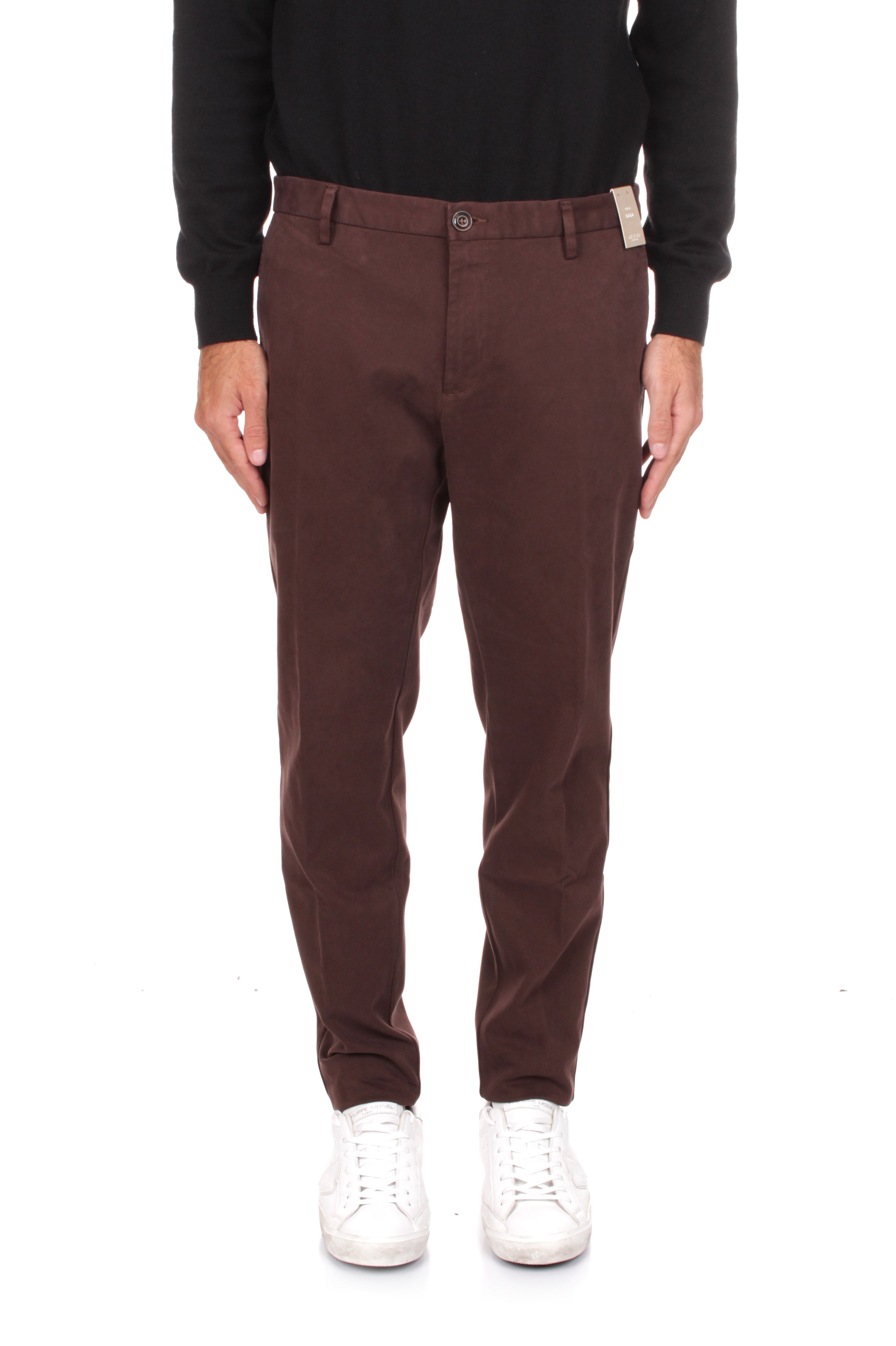 PANTALONI Marrone At.p.co