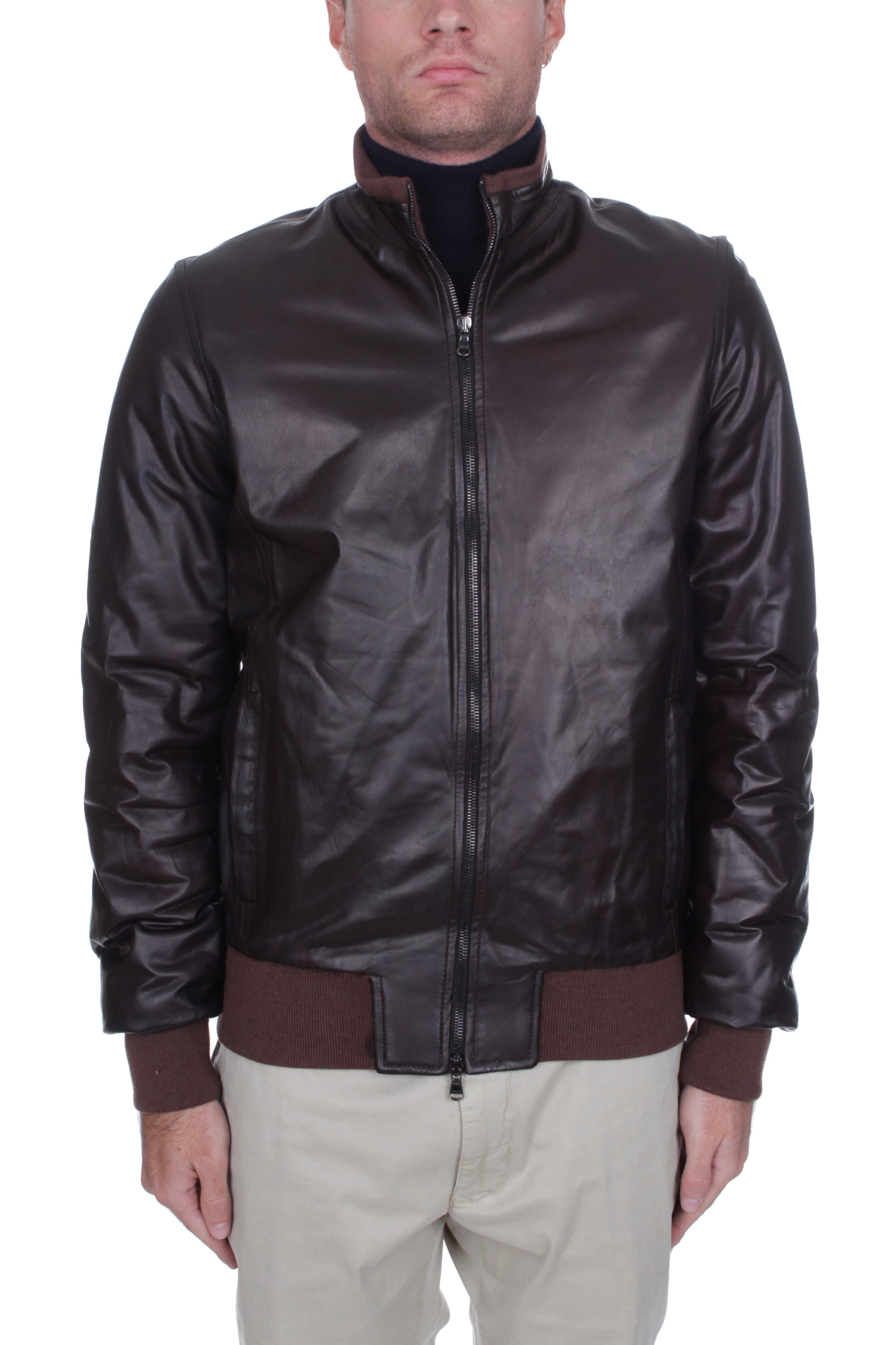 Barba leather jacket hotsell