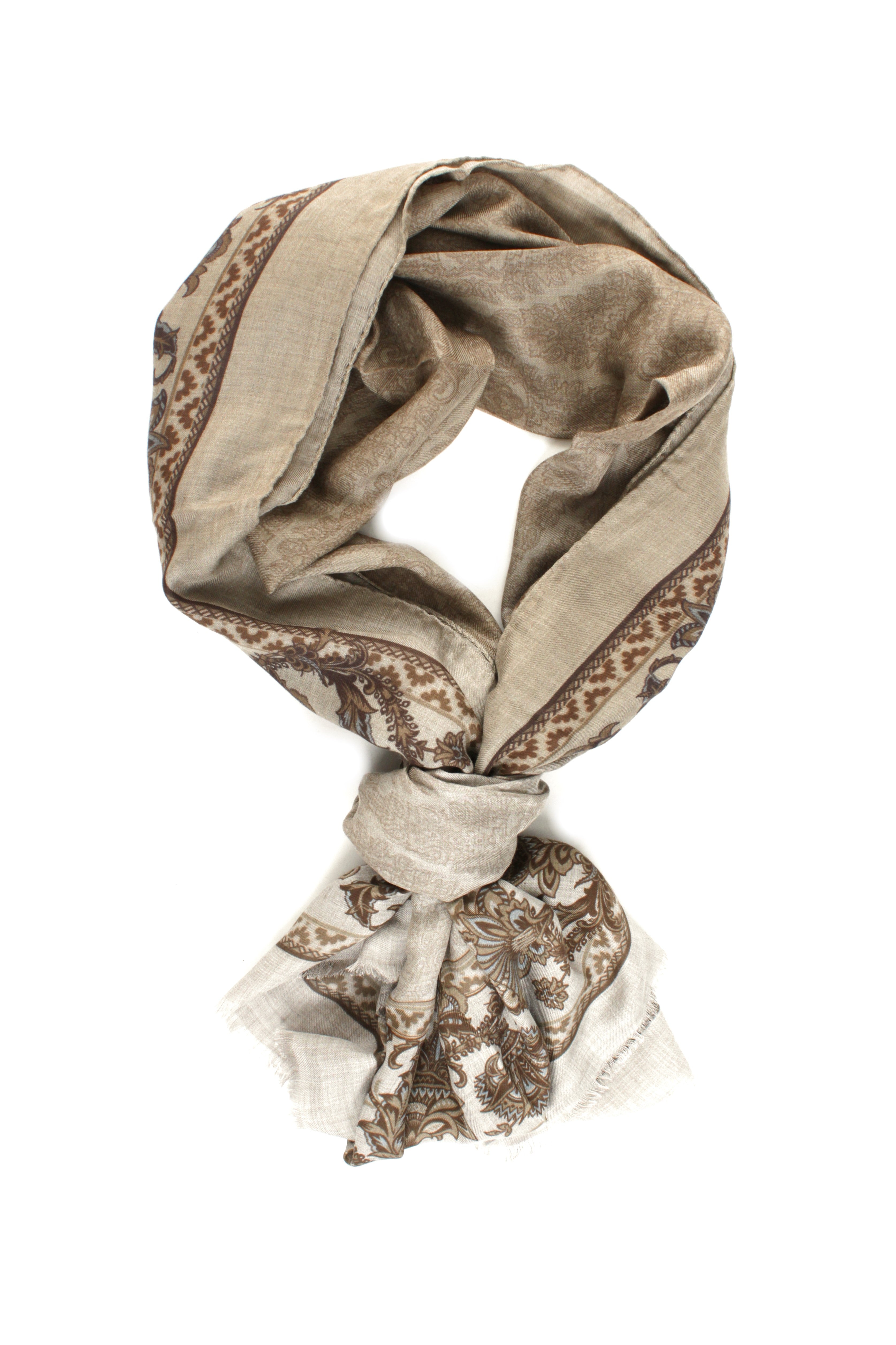 SCIARPE, FOULARD E STOLE Beige Etro