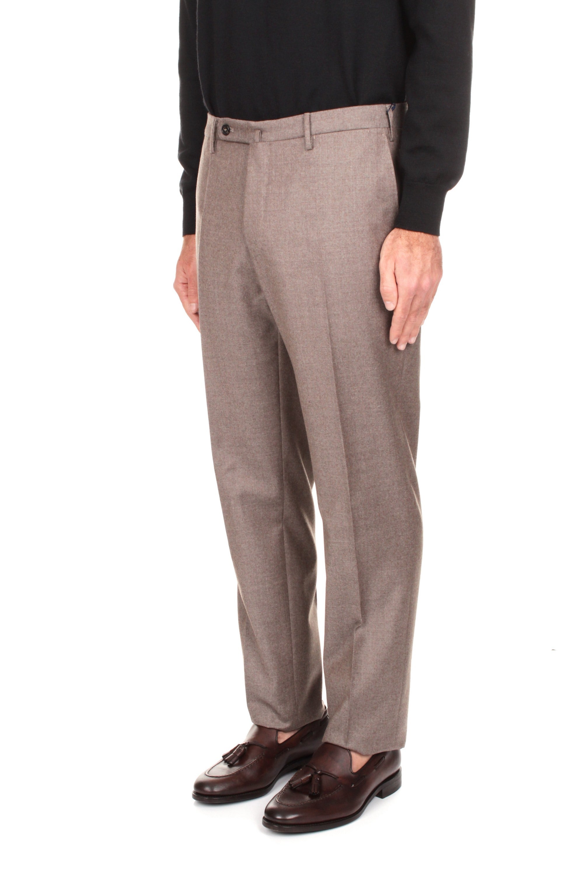 PANTALONI Marrone Incotex