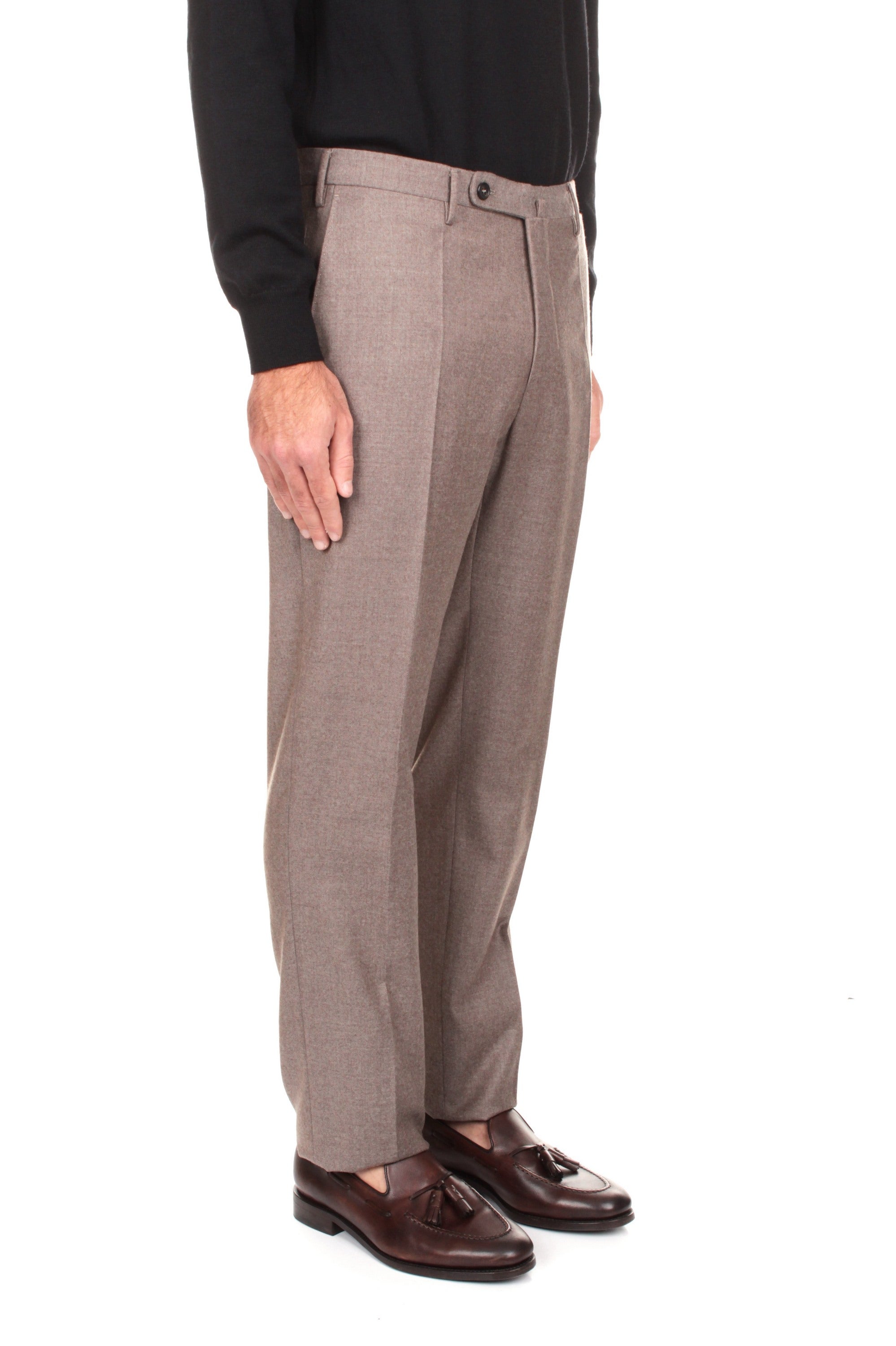 PANTALONI Marrone Incotex