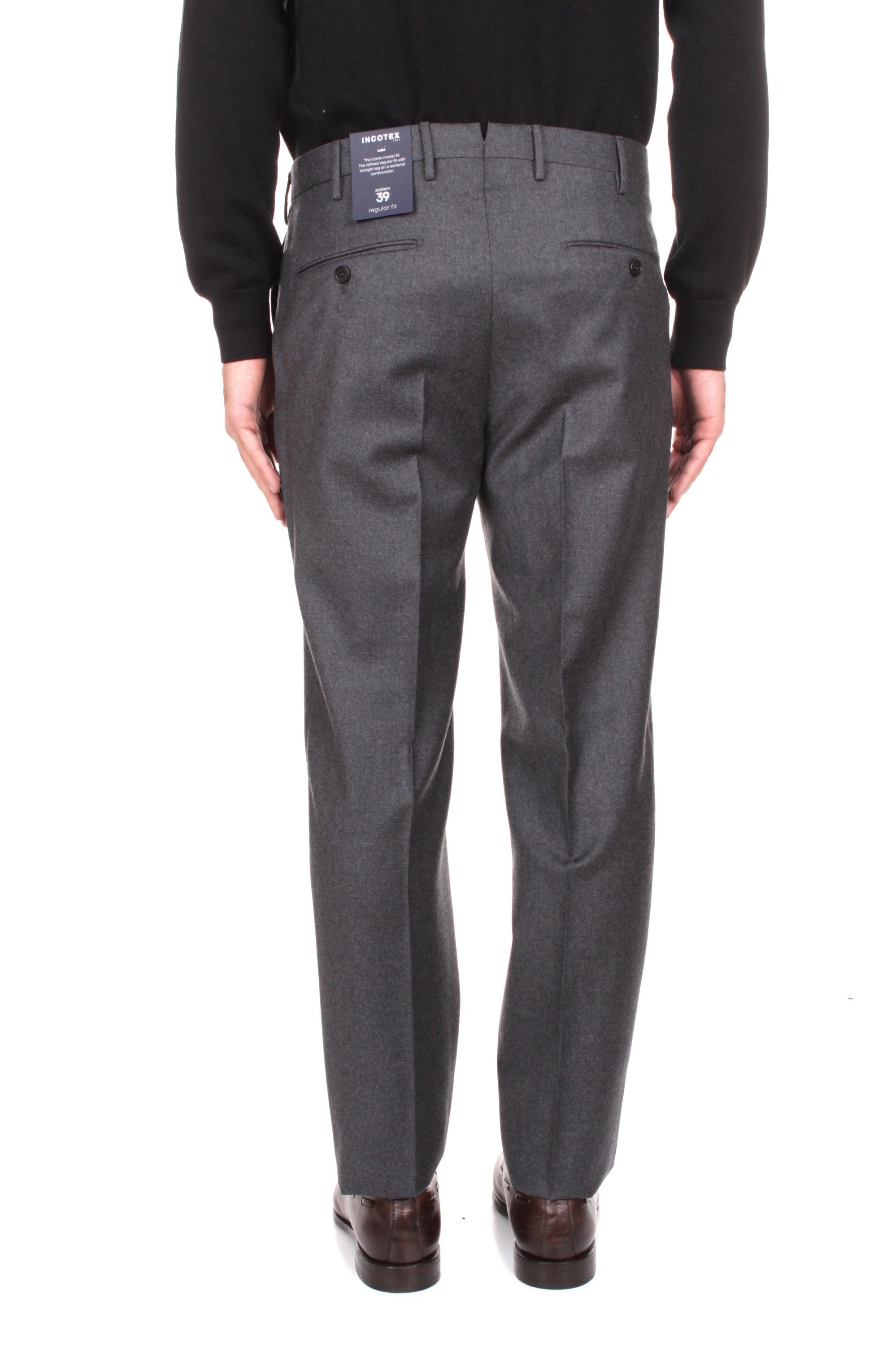 PANTALONI Grigio Incotex