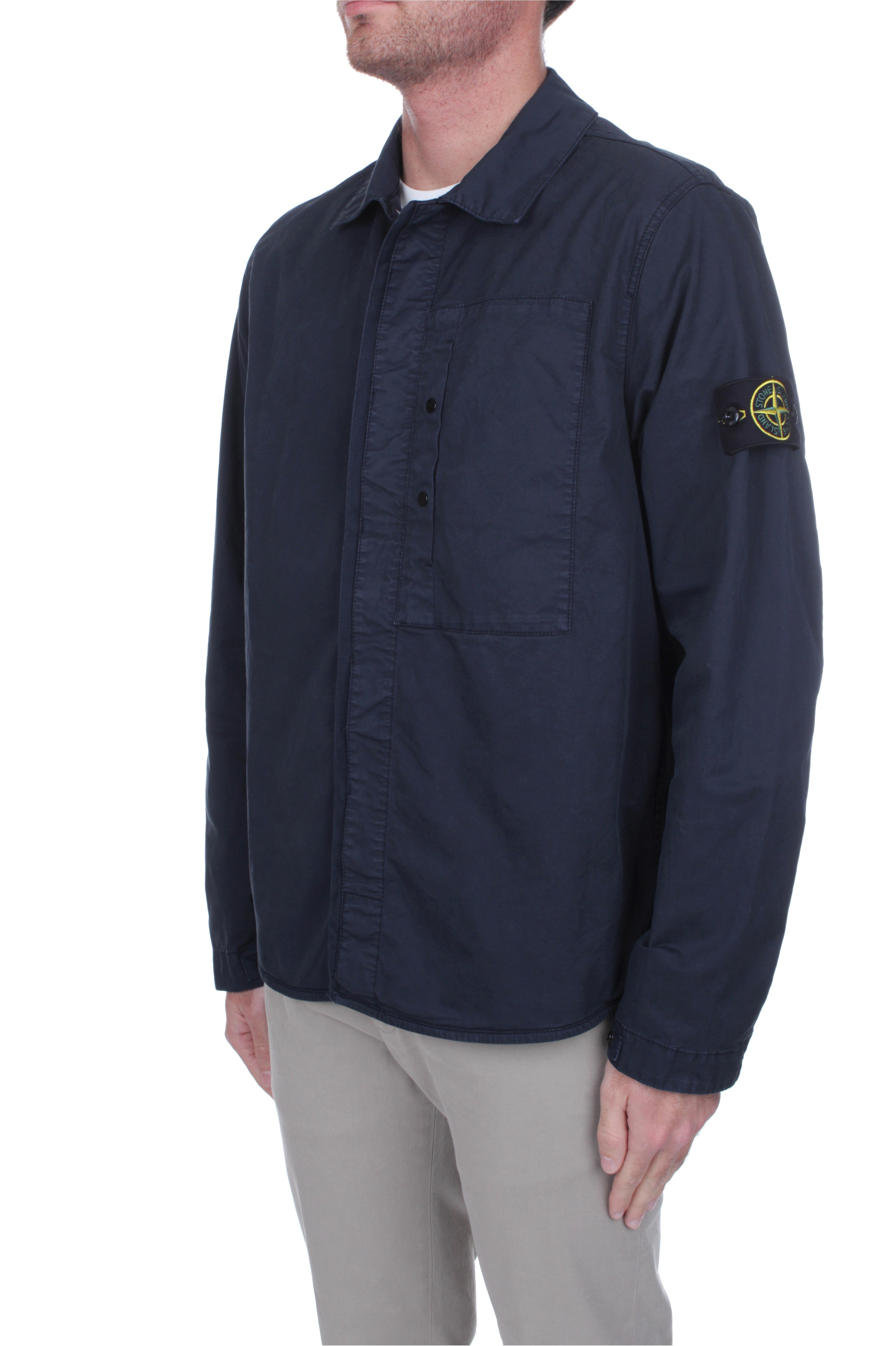 GIACCHE E GIUBBOTTI Blu Stone Island