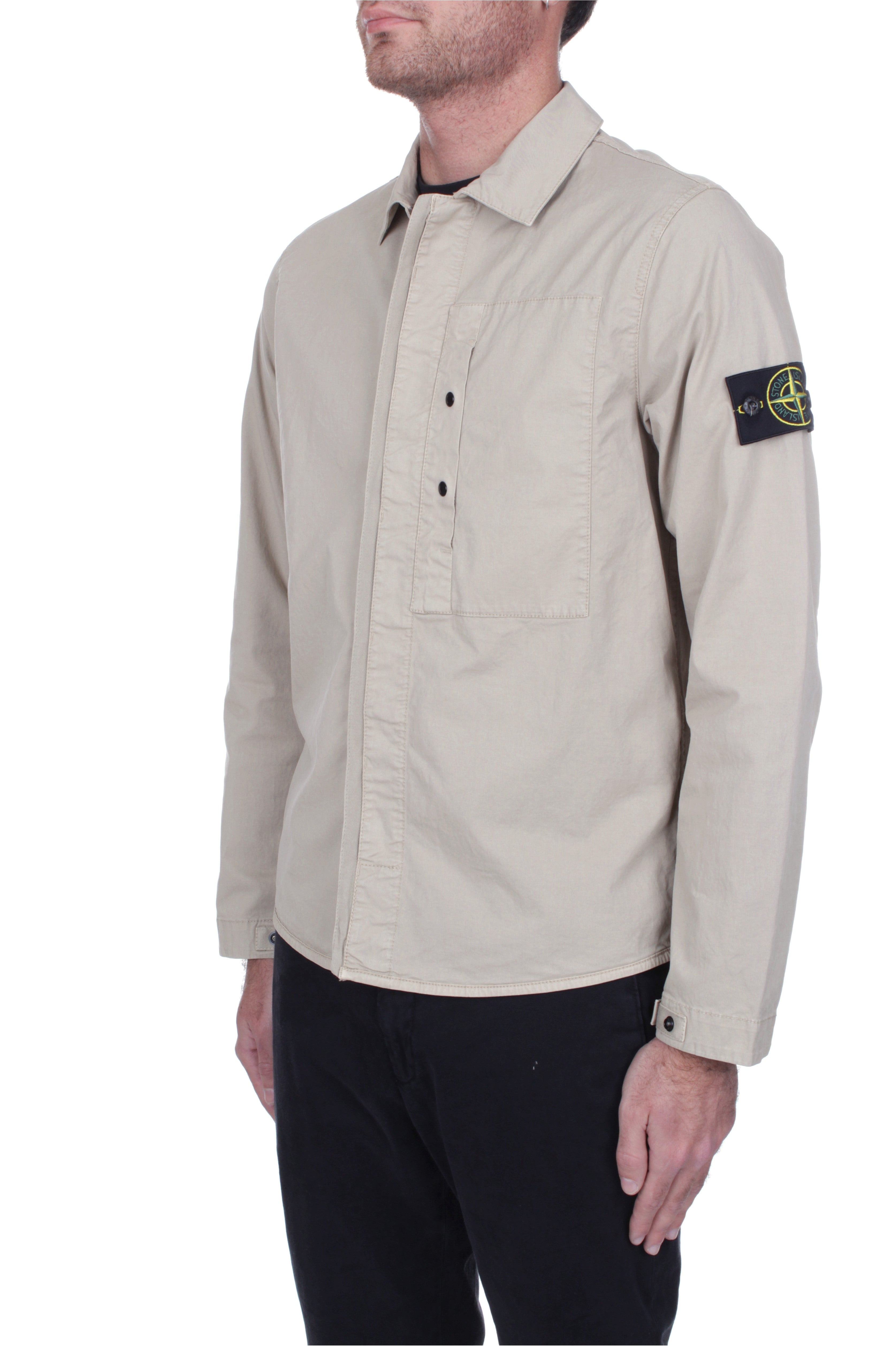 GIACCHE E GIUBBOTTI Beige Stone Island